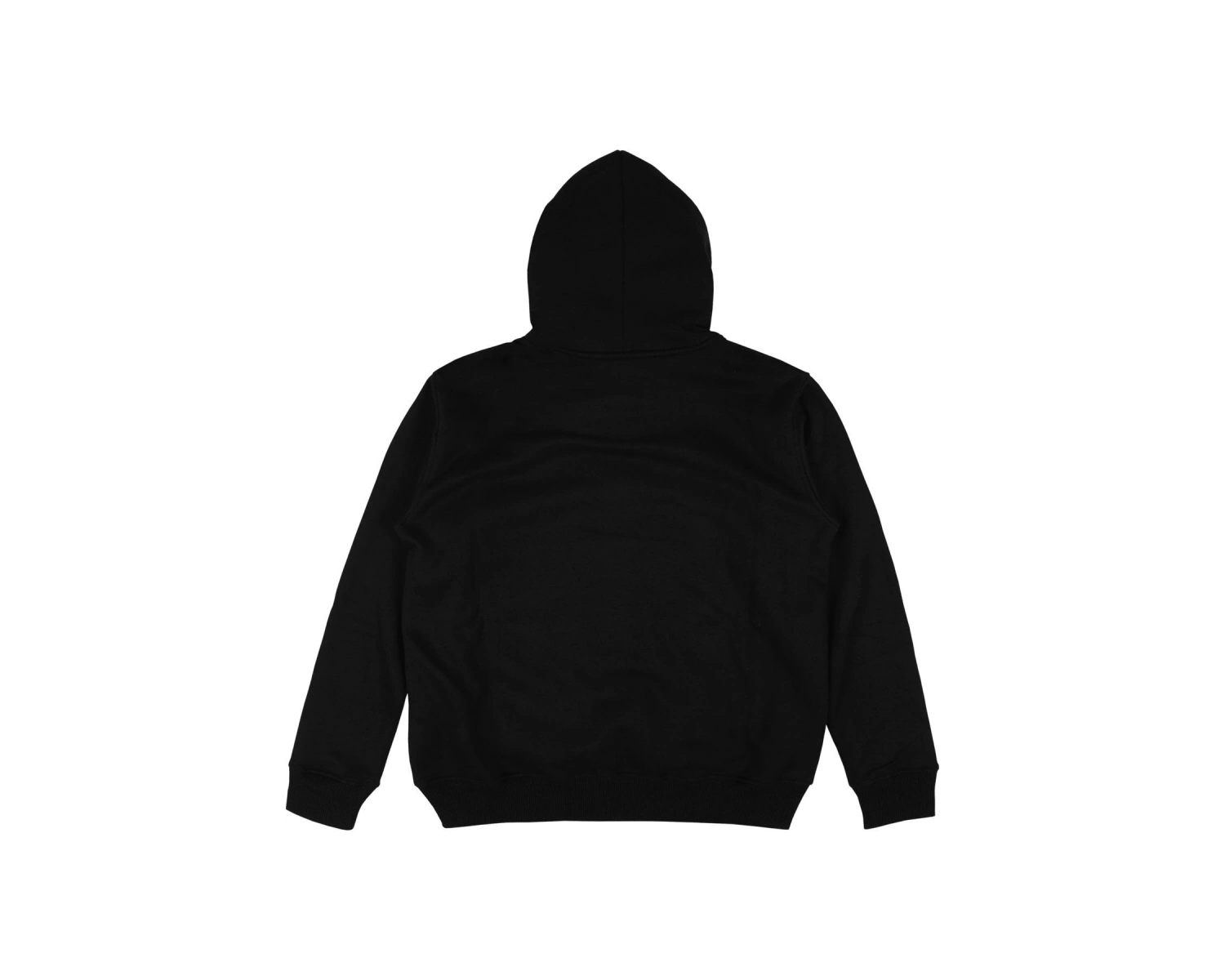 Pear Siyah Oversize Unisex Kapüşonlu Sweatshirt Hoodie