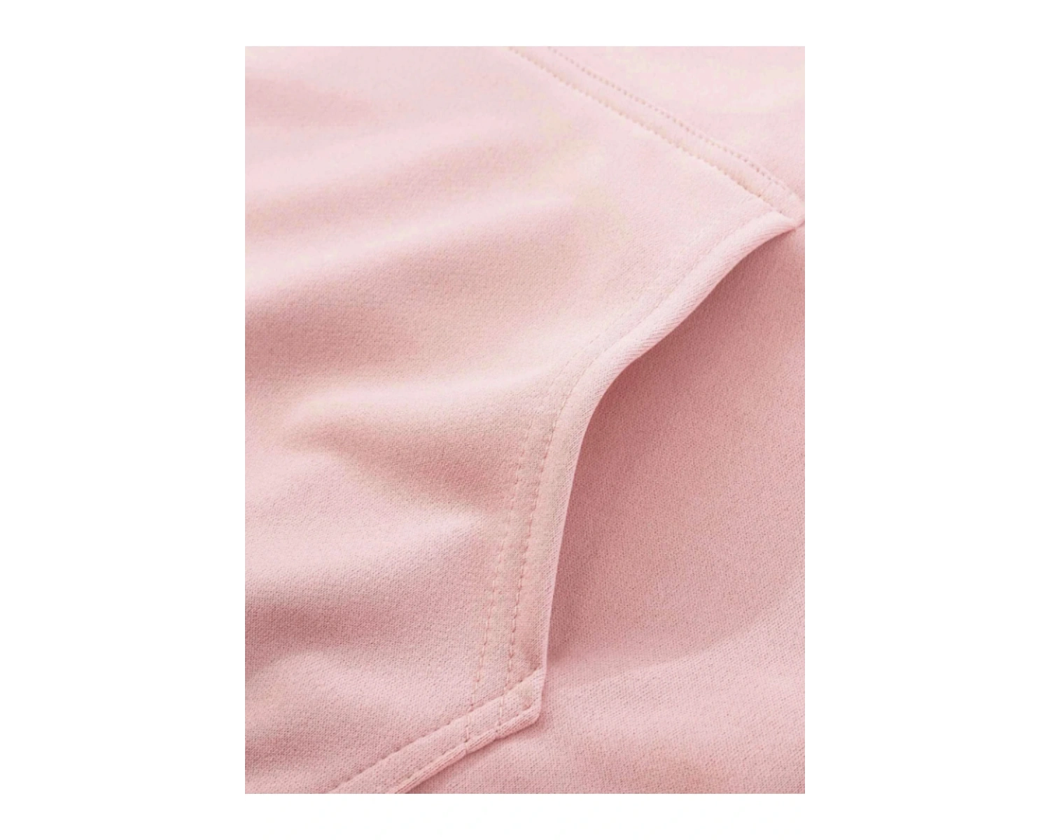 Pembe Nasa Oversize Kapüşonlu Sweatshirt Pembe