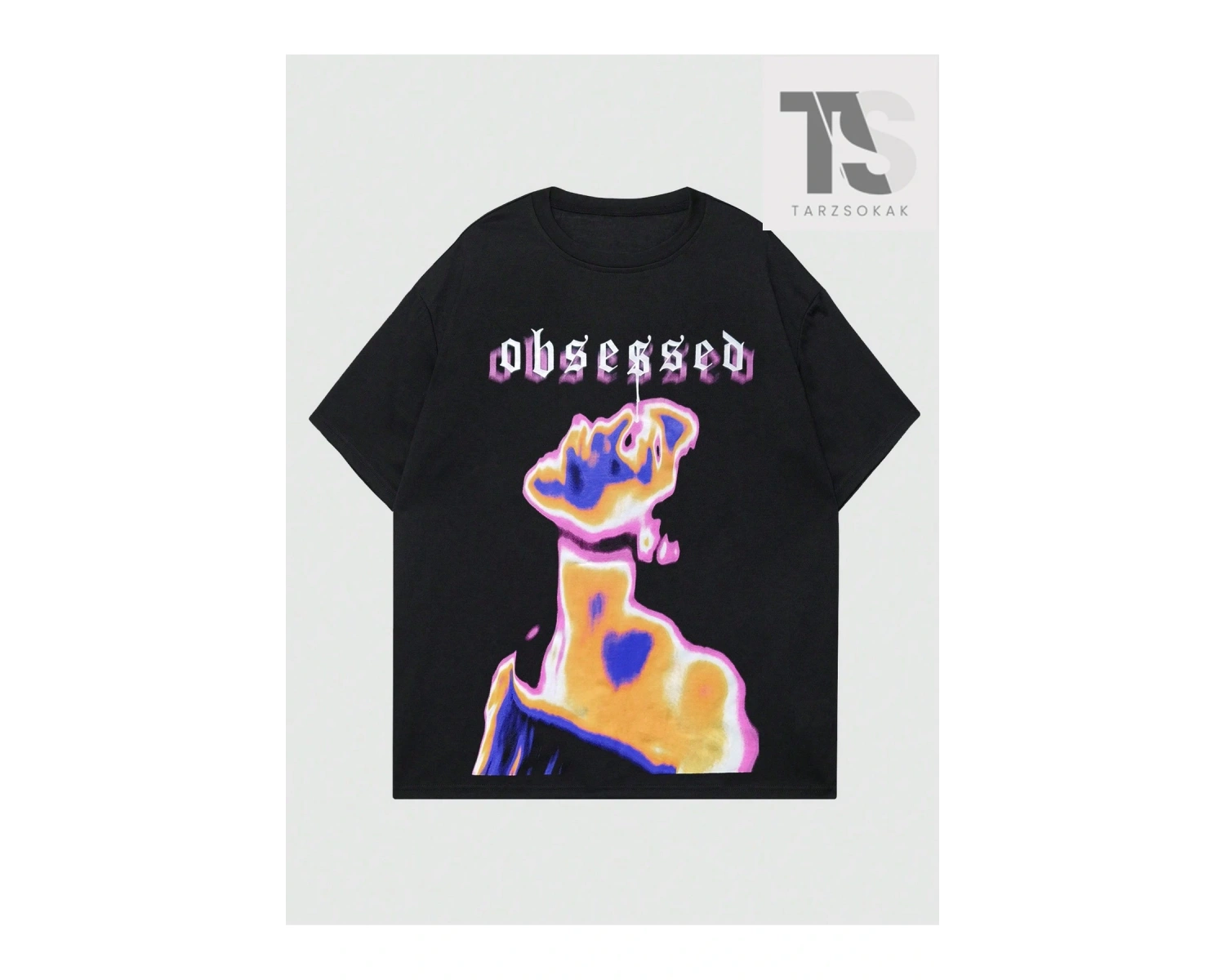 PHOEBE GRPHC Erkek Karakter ve Harf Baskı Kısa Kollu Tişört