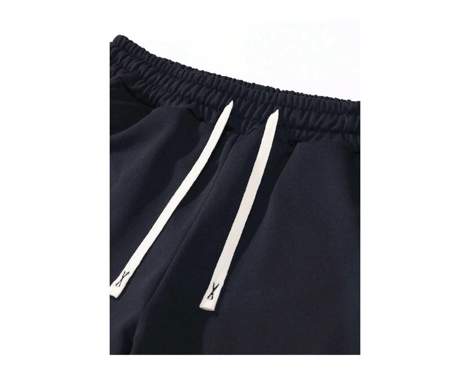 Playing Card Print Drawstring Waist Eşofman Altı