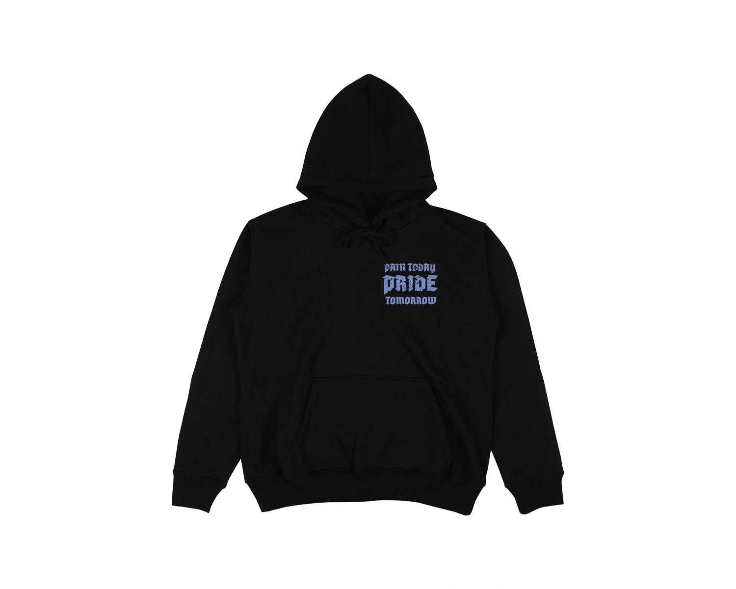 Pride Siyah Oversize Unisex Kapüşonlu Sweatshirt Hoodie