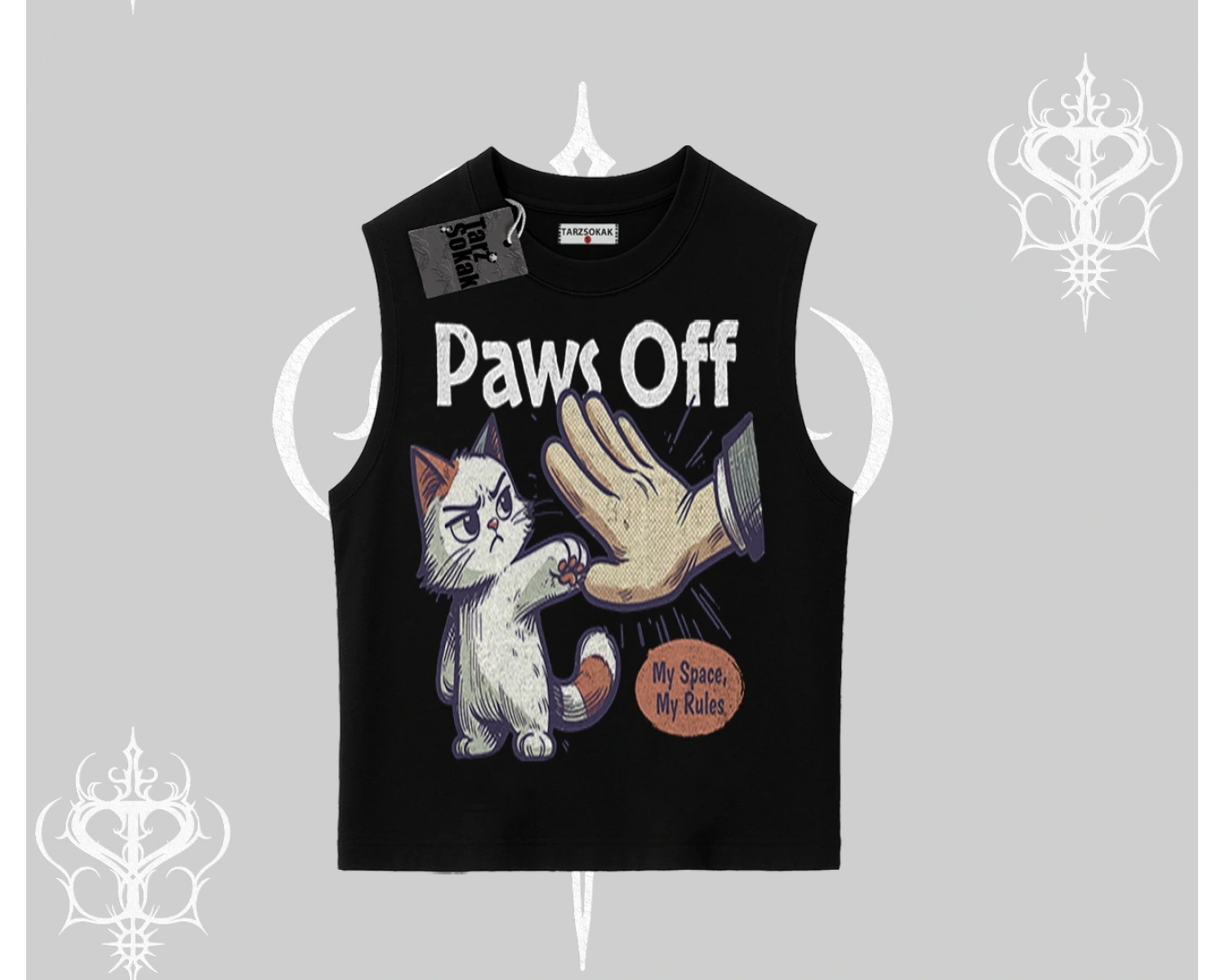 ProCATstinator Kedi Baskılı Kapşonlu Sweatshirt