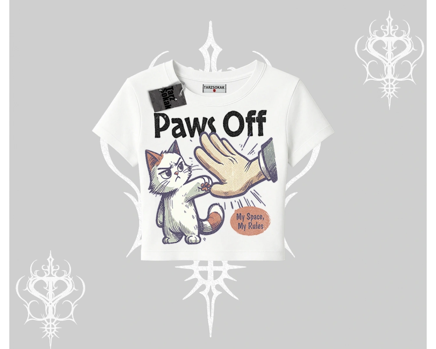 ProCATstinator Kedi Baskılı Kolsuz Tshirt