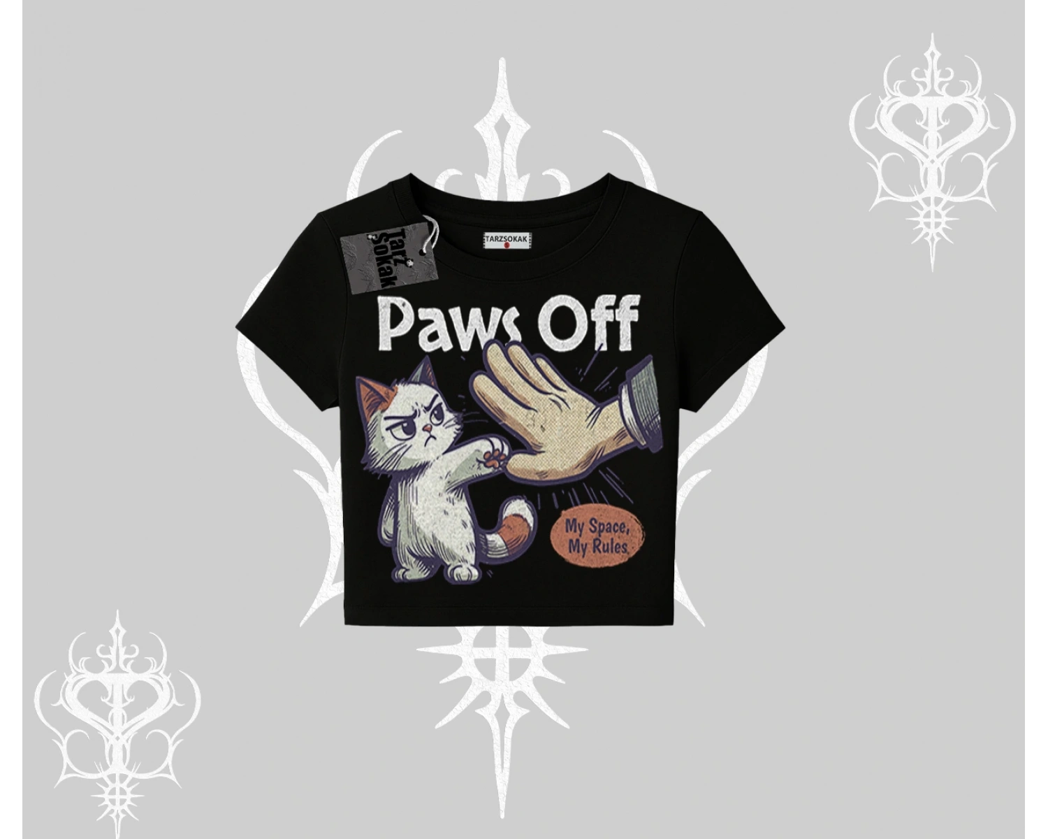 ProCATstinator Kedi Baskılı Kolsuz Tshirt