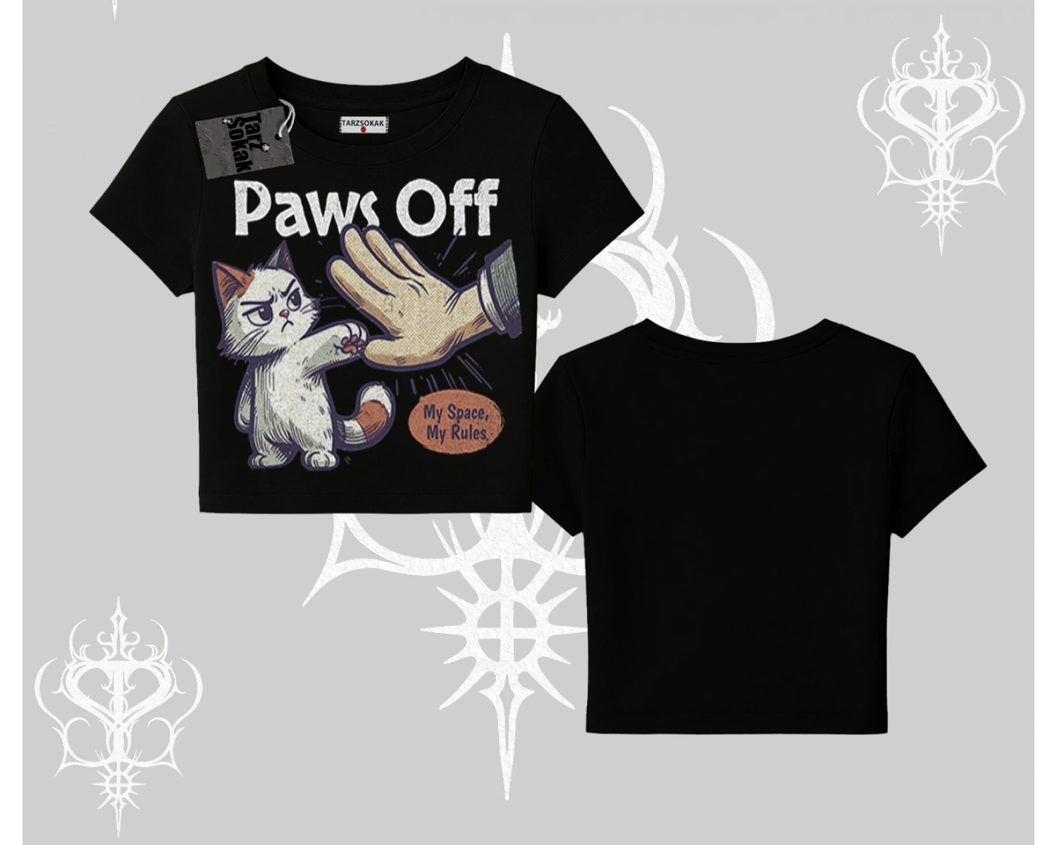 ProCATstinator Kedi Baskılı Kolsuz Tshirt