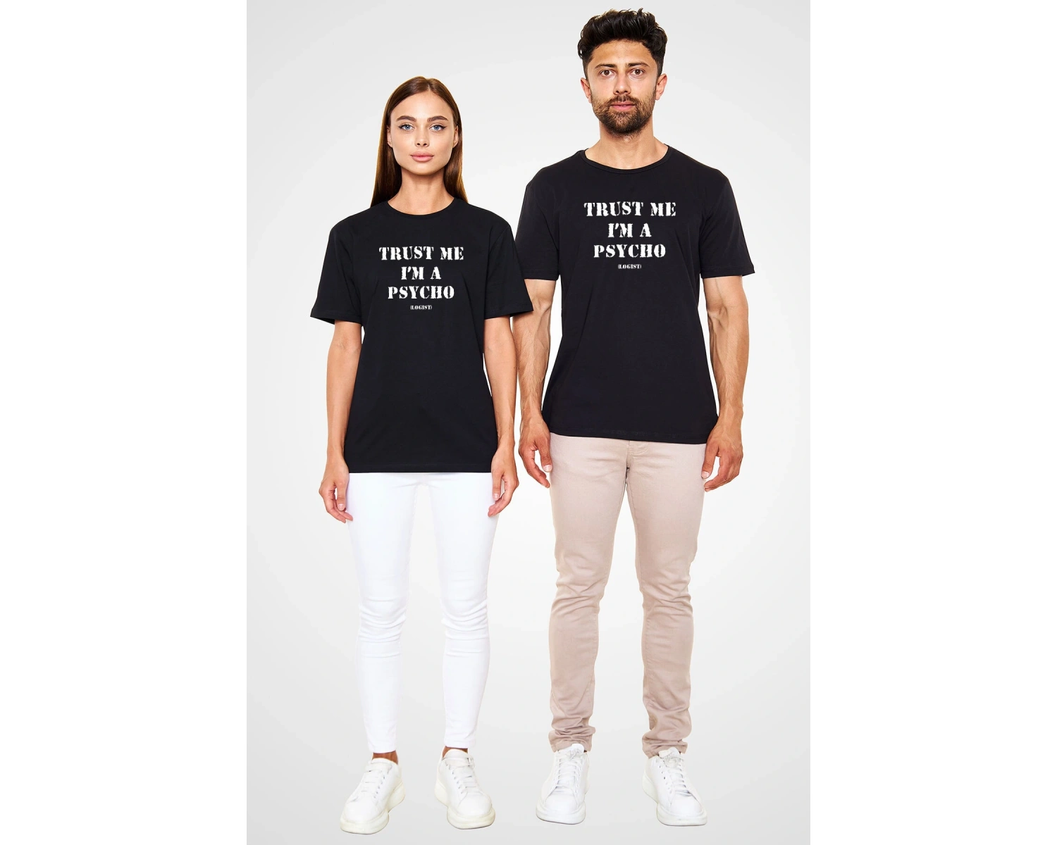 Psikolog Siyah Unisex Tişört T-Shirt