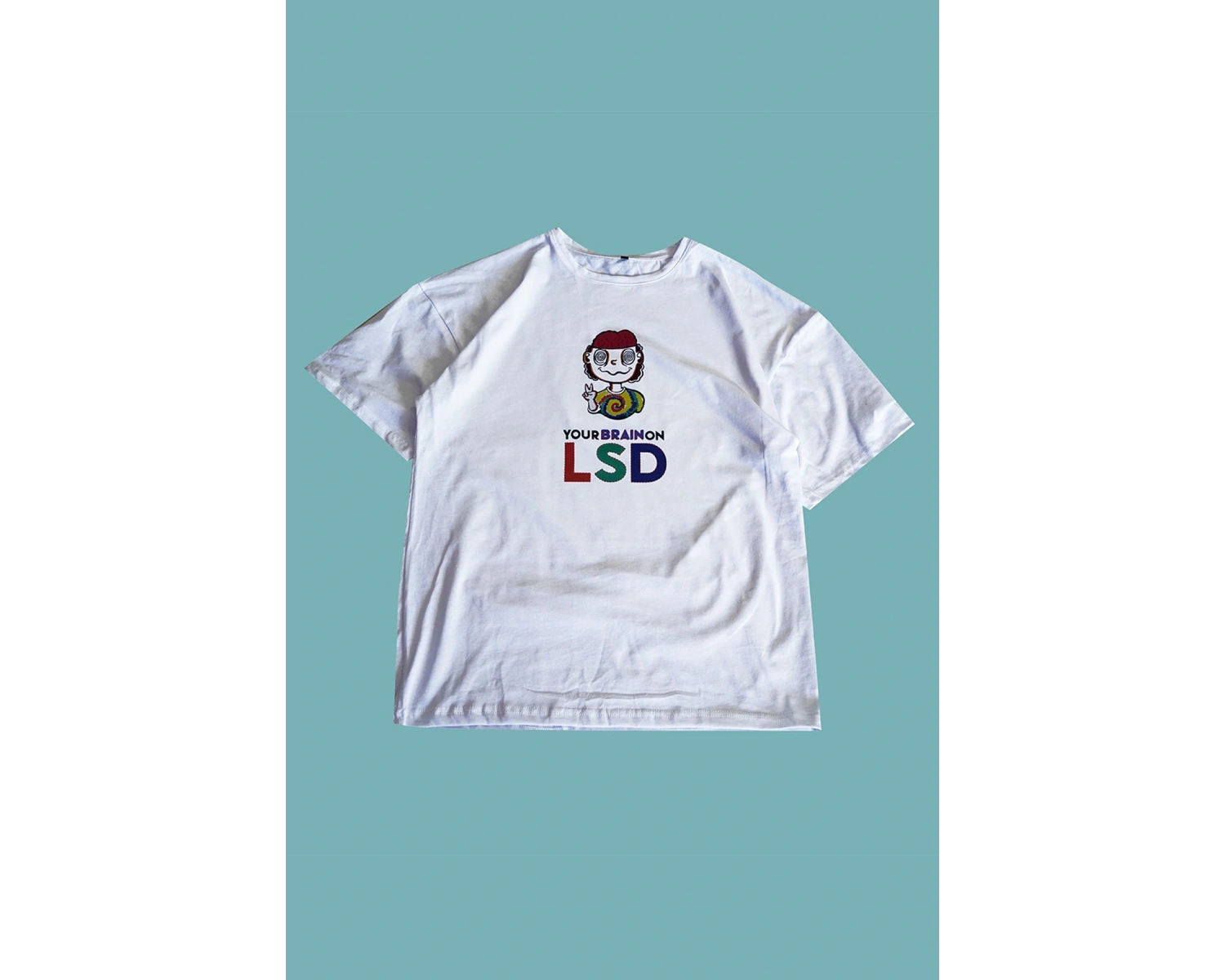 Psychedelic Lsd Oversize Tişört