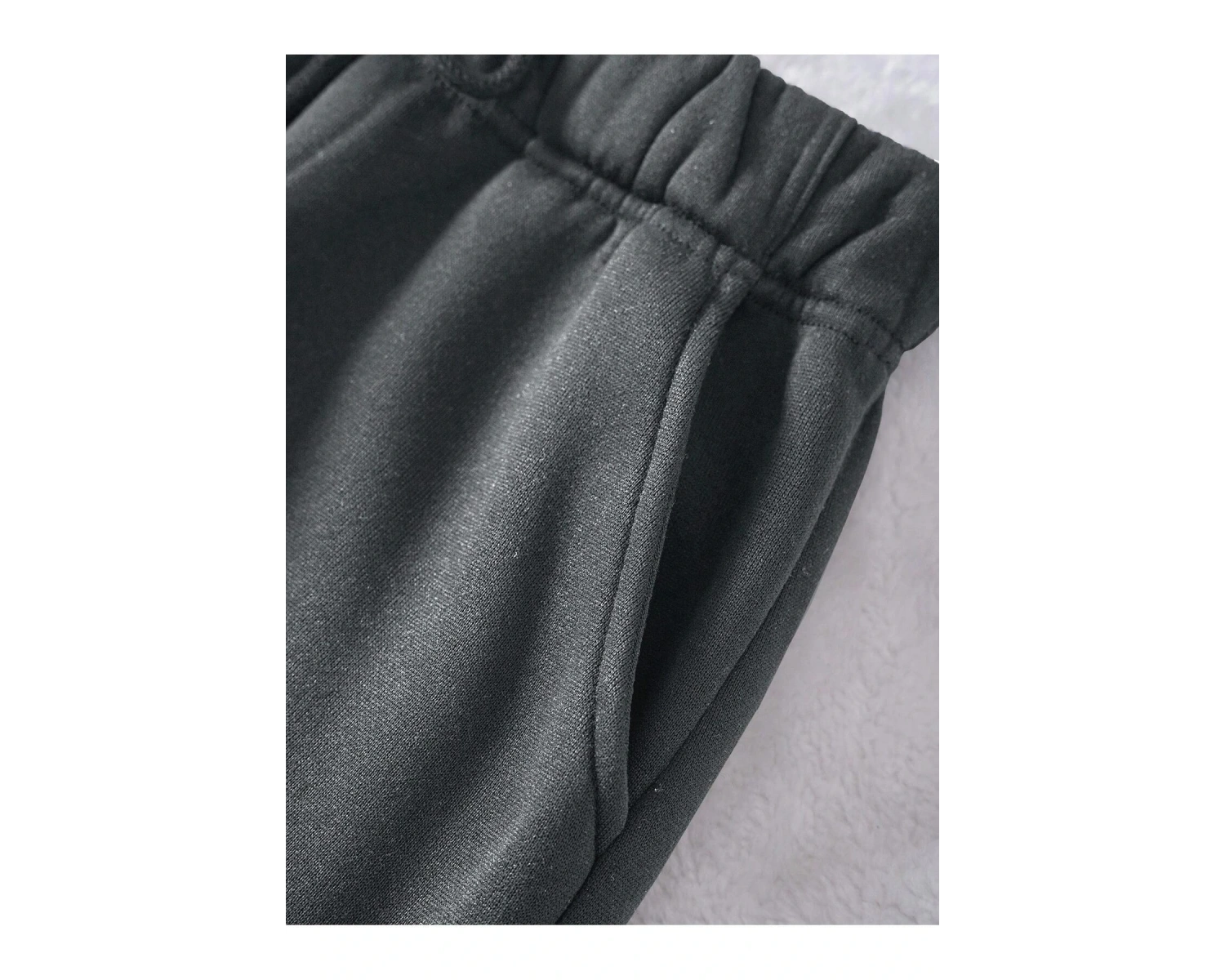 Qutie Harfli Grafik Büzgülü Bel Eşofman Altı