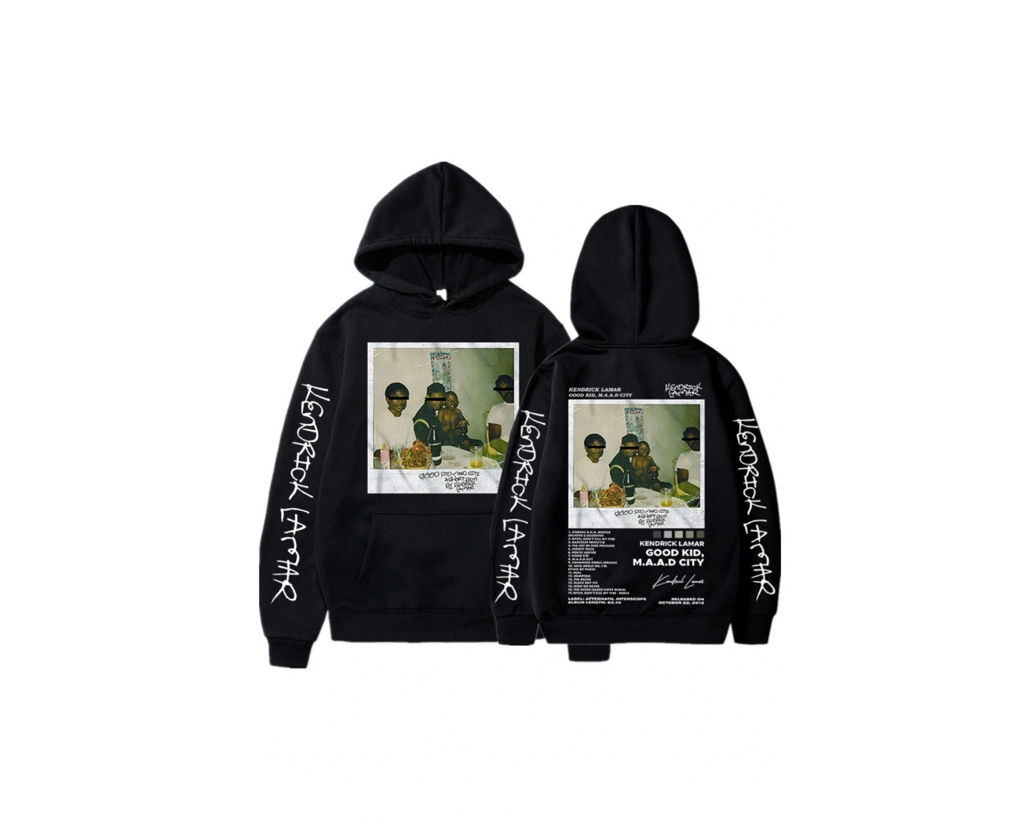 Rapçi Kendrick Lamar Hoodie erkekler moda Hoodies Y2k Vintage Hoodies uzun kollu ak erkek