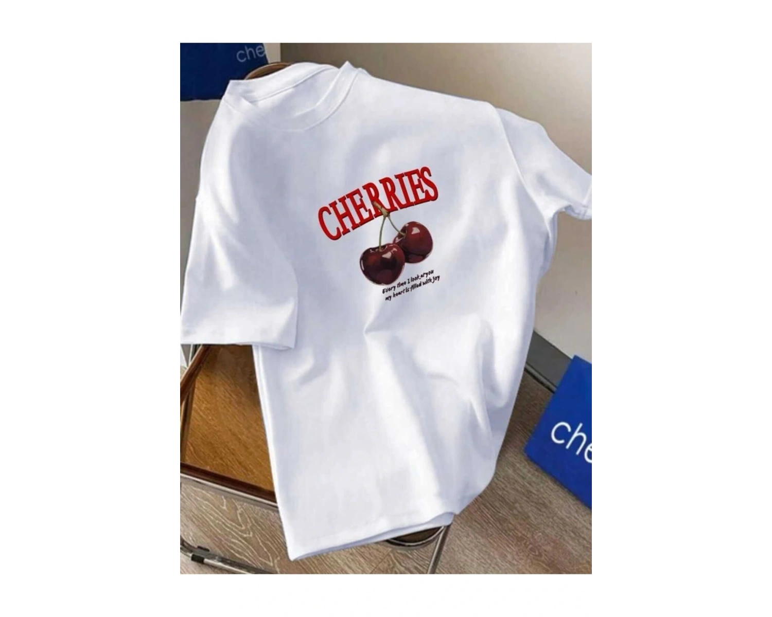 Red Cherry Bomb Oversize Unisex