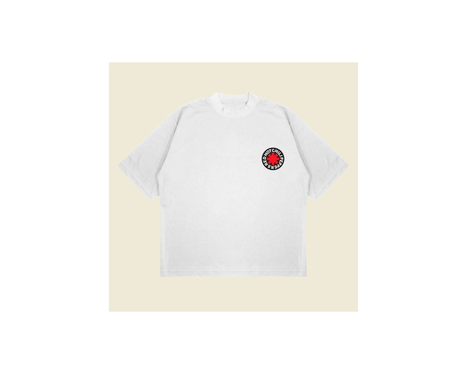 Red Hot Chili Peppers Baskılı Oversize Unisex Pamuklu Nefes Alan Kalın Kumaşlı