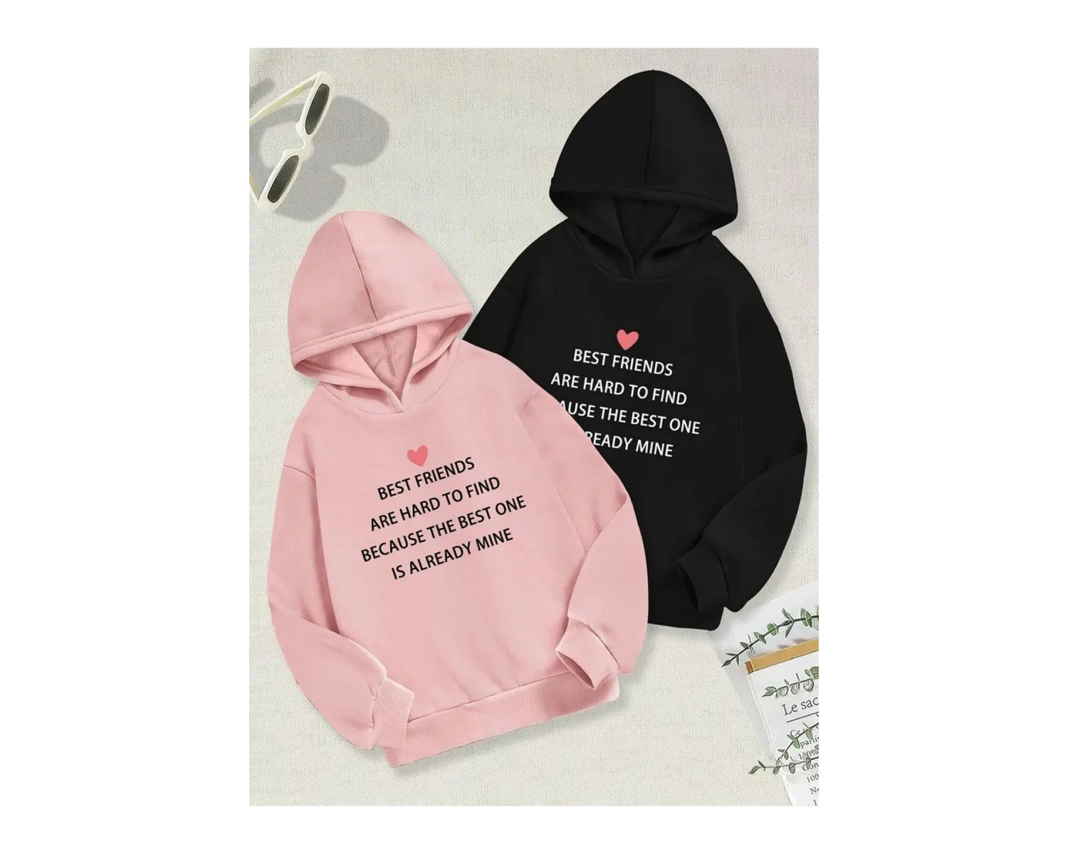 Renkli Kapşonlu Sweatshirt Çift Sevgili Kombinleri Couple Clothing