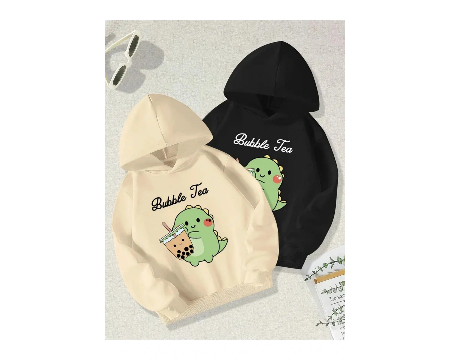 Renkli Kapşonlu Sweatshirt Çift Sevgili Kombinleri Couple Clothing