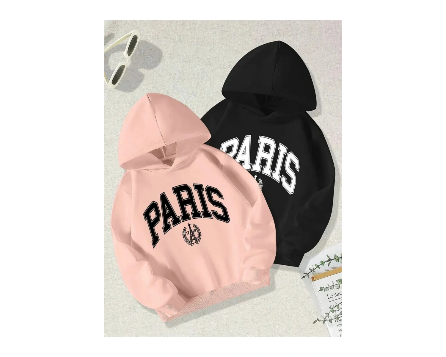 Renkli Kapşonlu Sweatshirt Çift Sevgili Kombinleri Couple Clothing