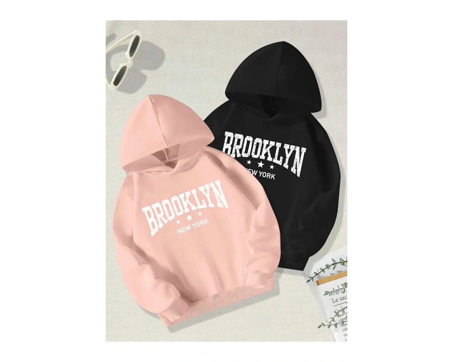 Renkli Kapşonlu Sweatshirt Çift Sevgili Kombinleri Couple Clothing