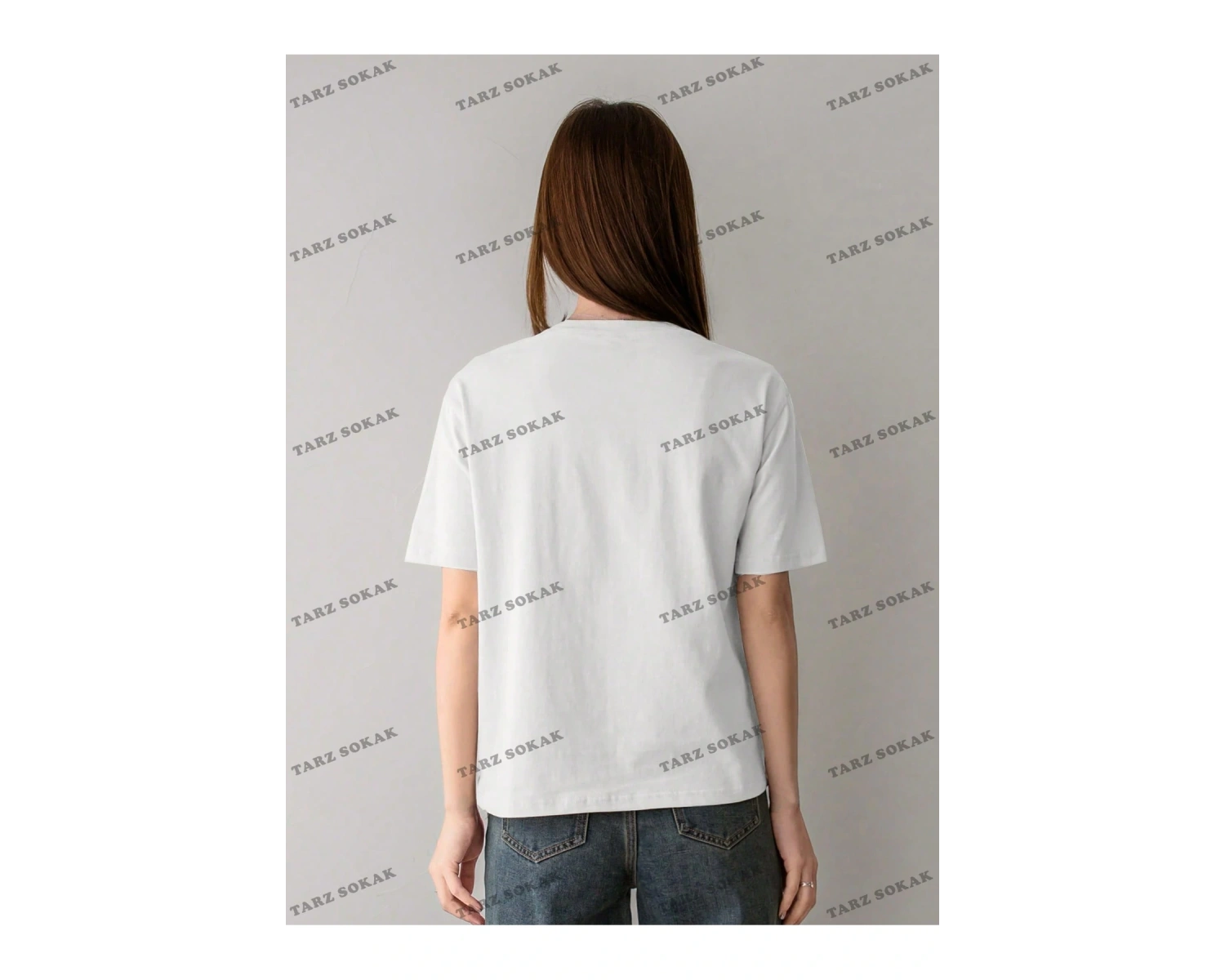 RETRO Baskılı Oversize Kalıp Unisex T-shirt