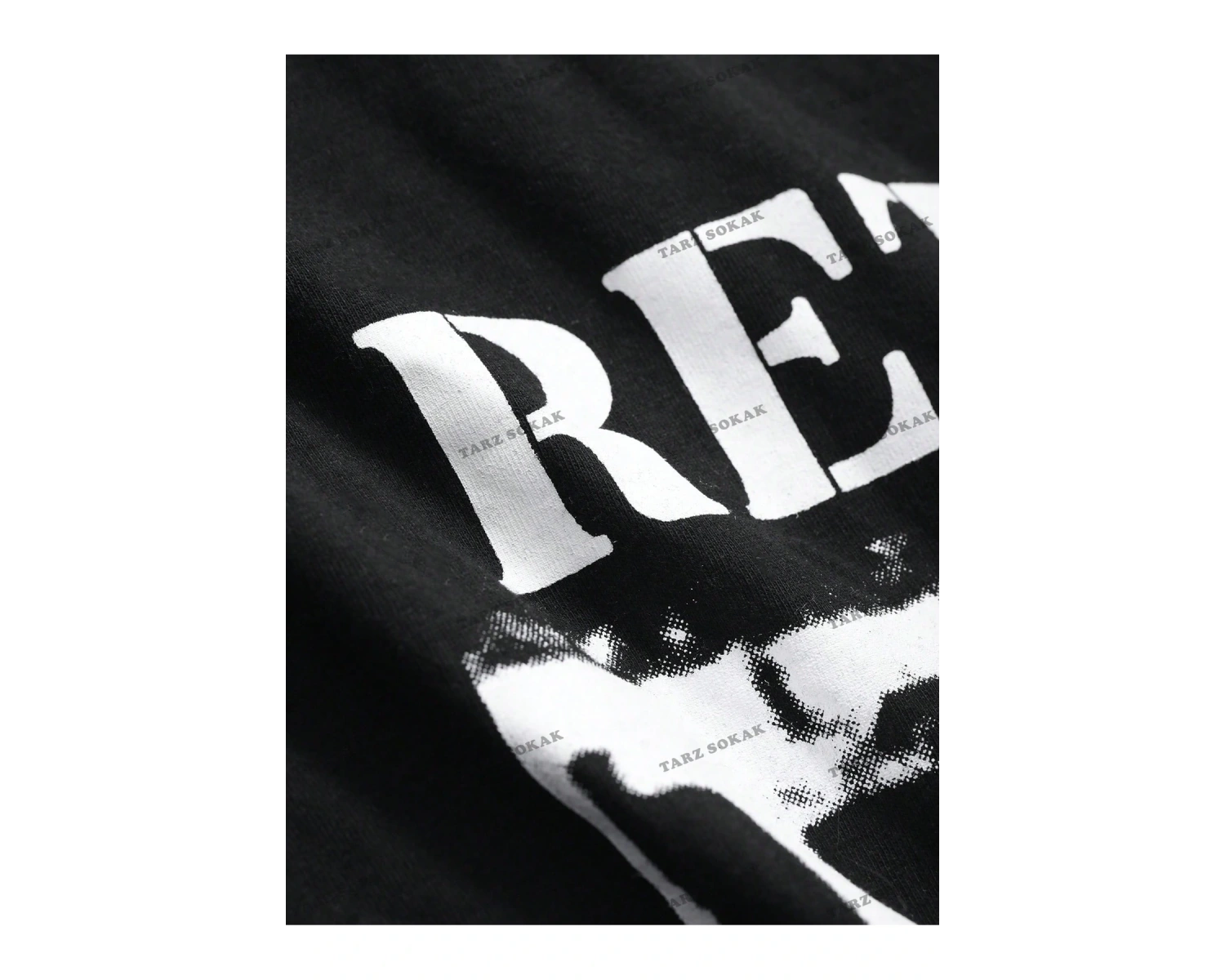 RETRO Baskılı Oversize Kalıp Unisex T-shirt