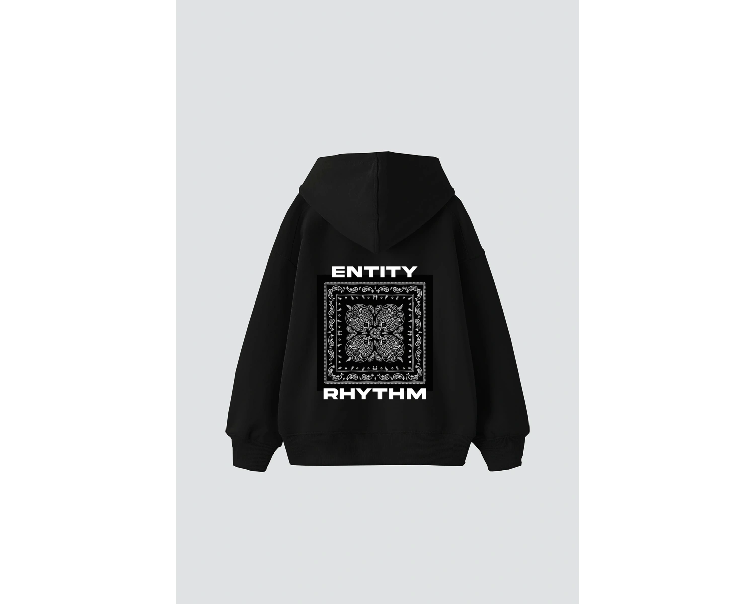 Rhythm Bandana Baskılı Oversize Unisex Beyaz