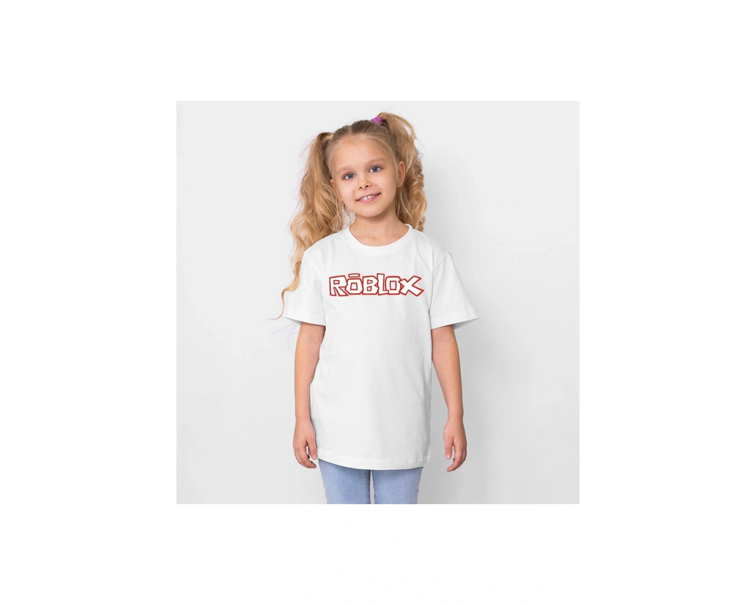 Roblox Baskılı Unisex Çocuk Tişört H14