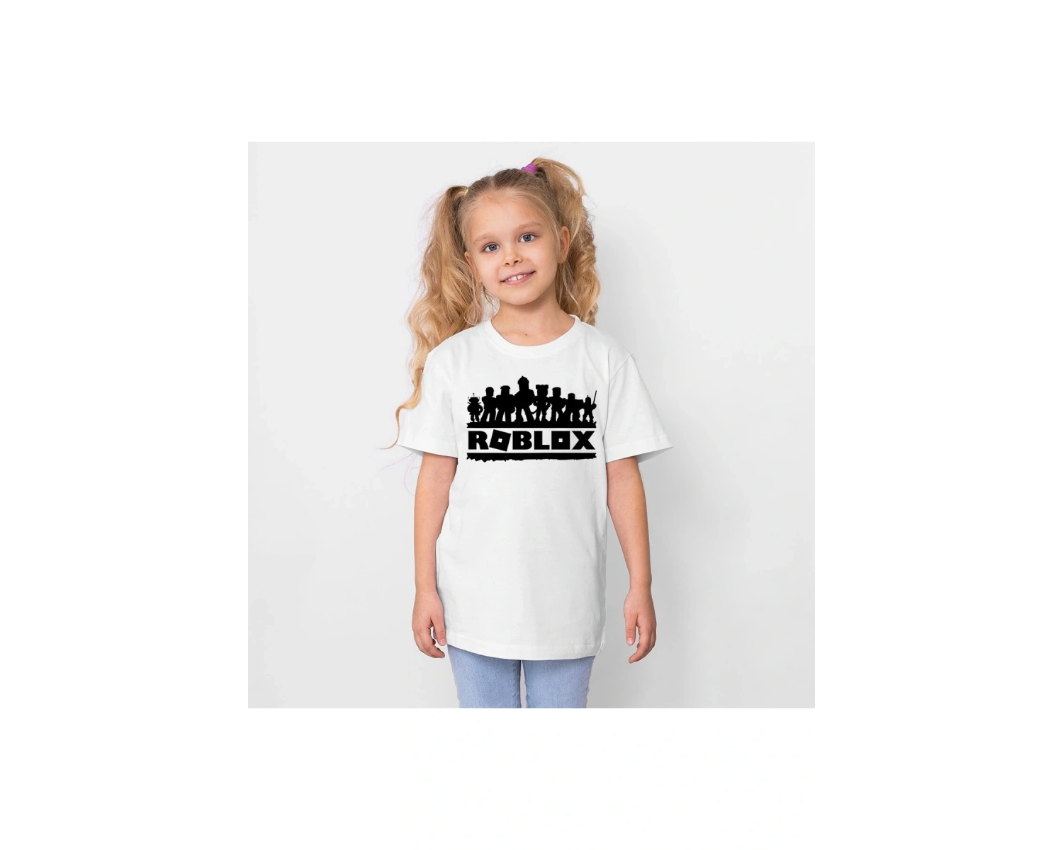 Roblox Baskılı Unisex Çocuk Tişört H17