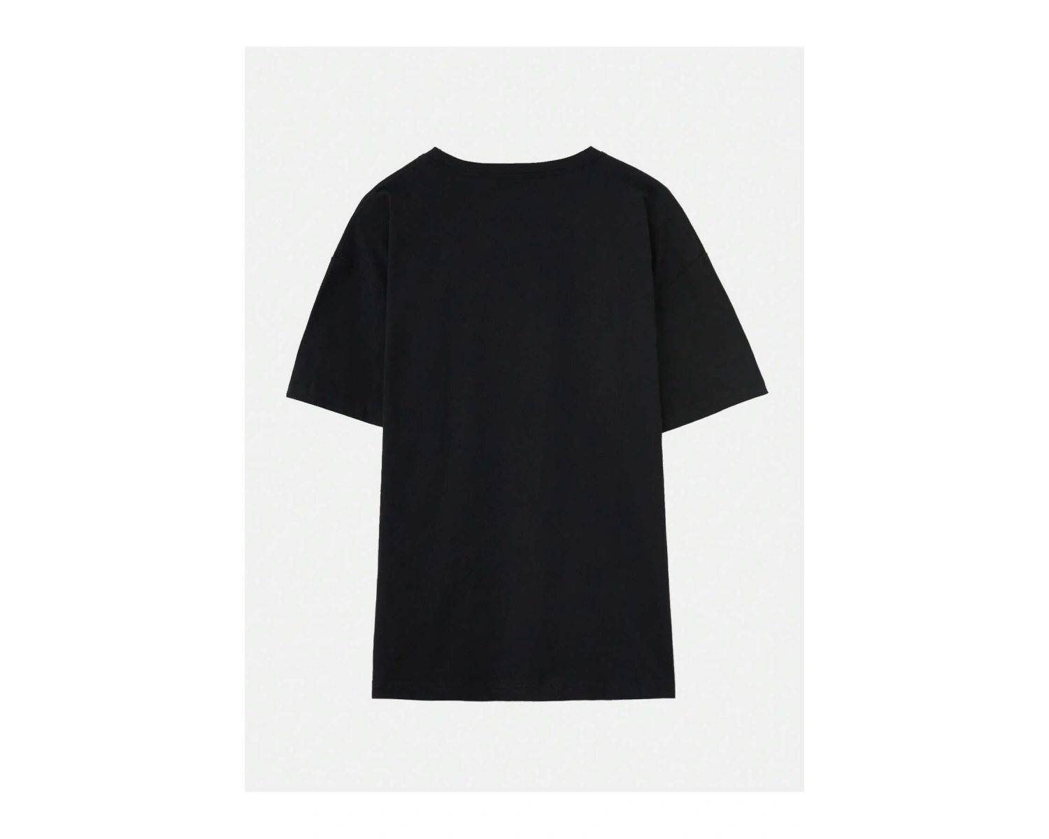 ROMWE Goth Yılan Grafikli Büyük Boy Tişört