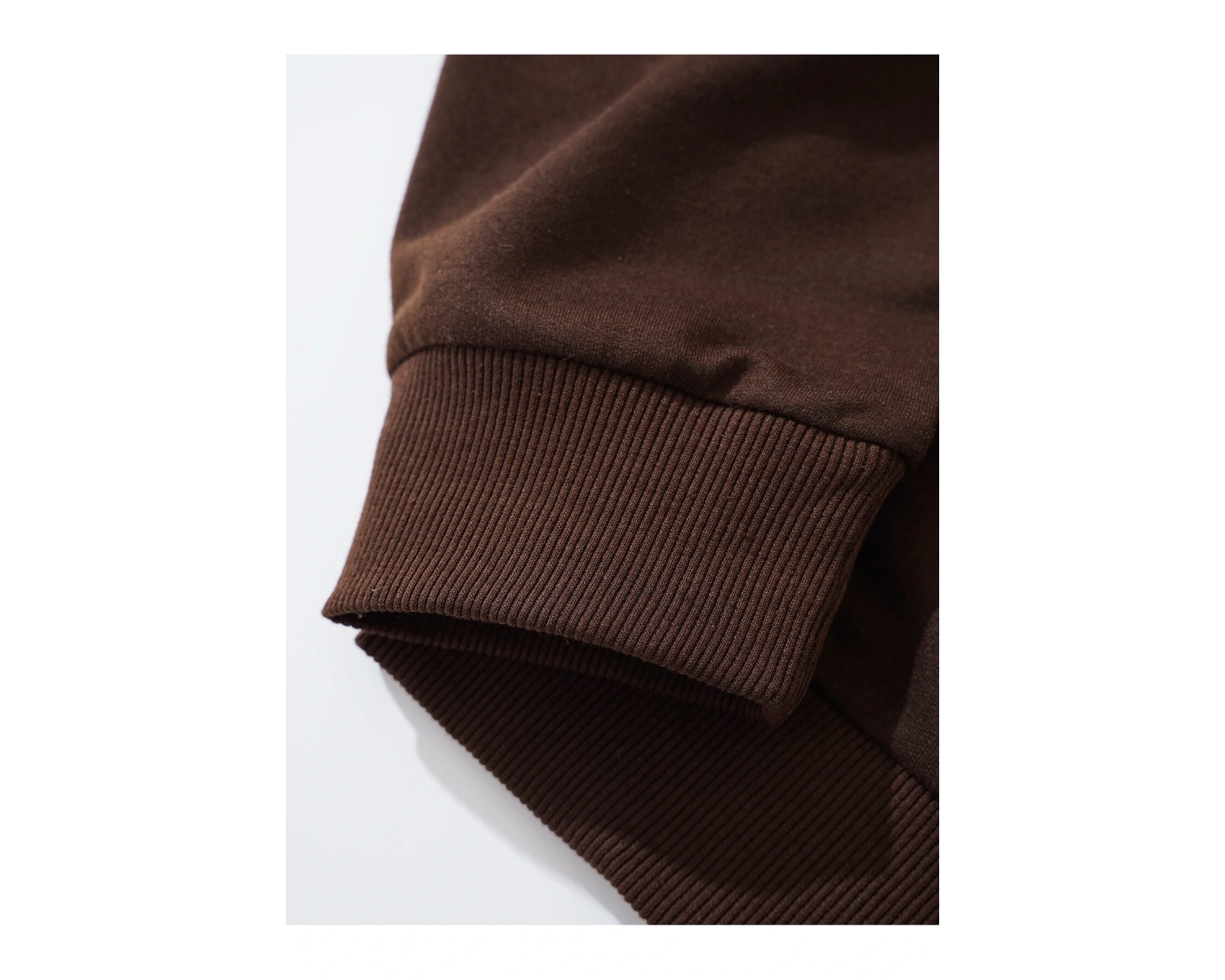 ROMWE Guys Ghost & Slogan Graphic Sweatshirt Kahverengi