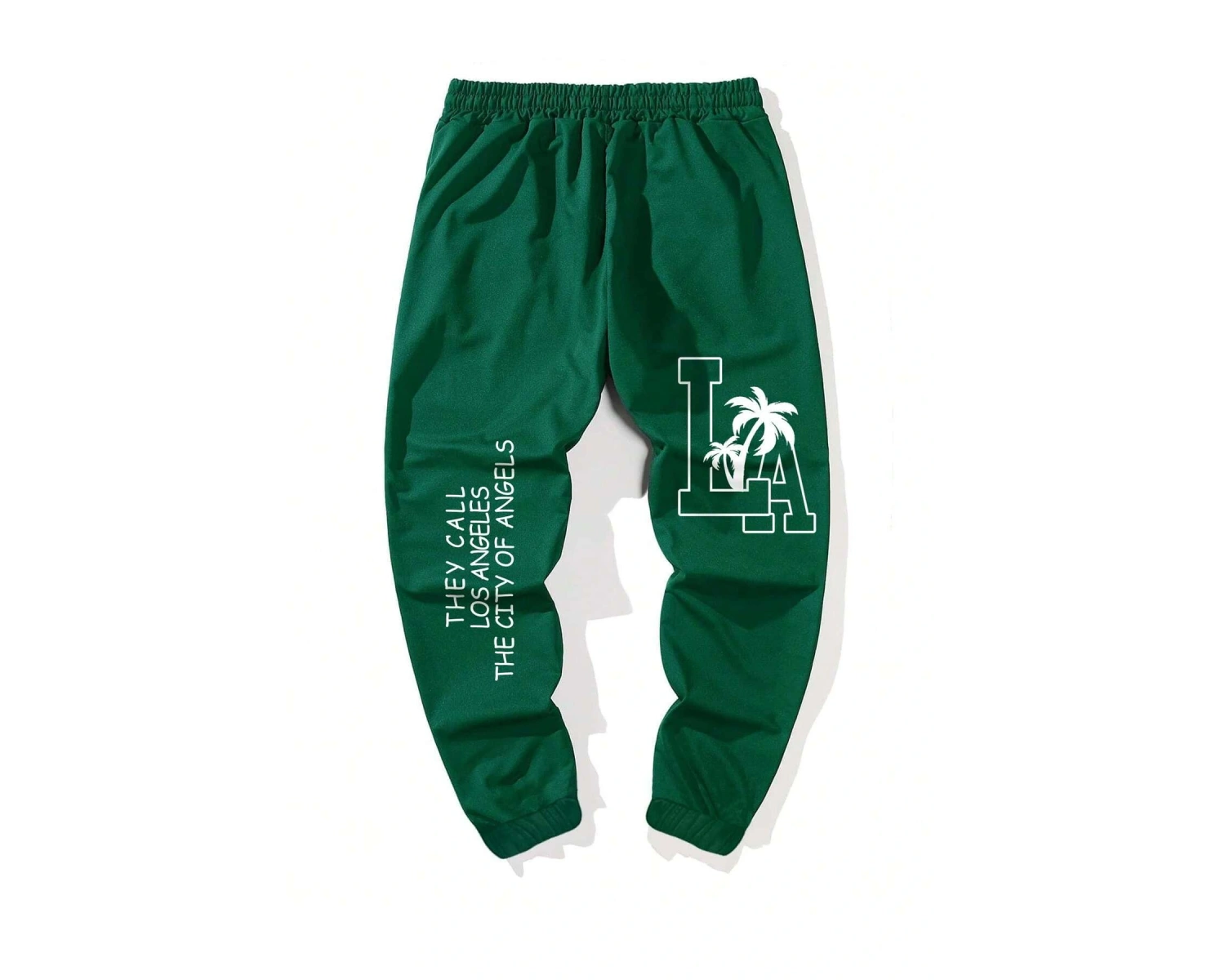 RSRT Letter Graphic Drawstring Waist Eşofman Altı