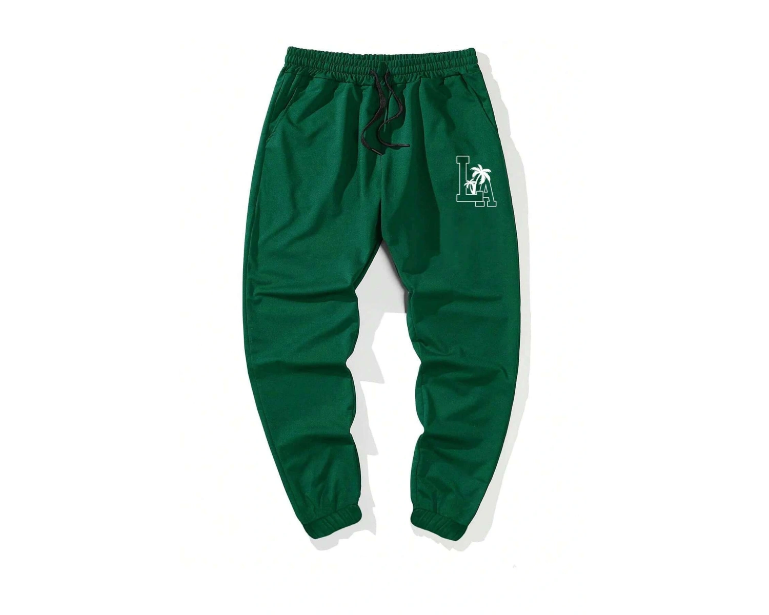 RSRT Letter Graphic Drawstring Waist Eşofman Altı