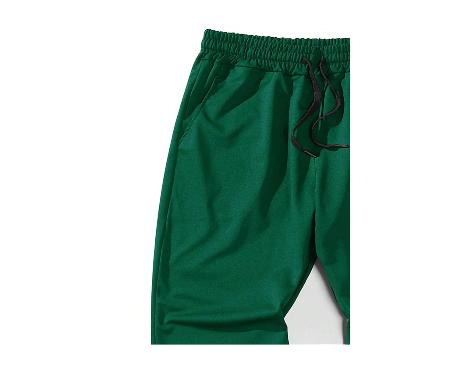 RSRT Letter Graphic Drawstring Waist Eşofman Altı