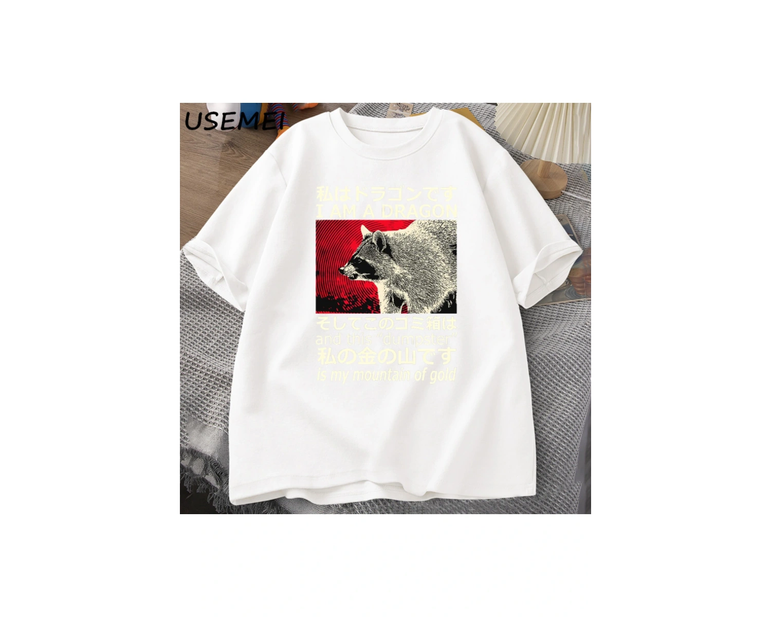 Rus Kedi Meme T-shirt Komik Grafik Baskı Kedi T Shirt Kadın Erkek Rahat Pamuklu Tişört Unisex 2838