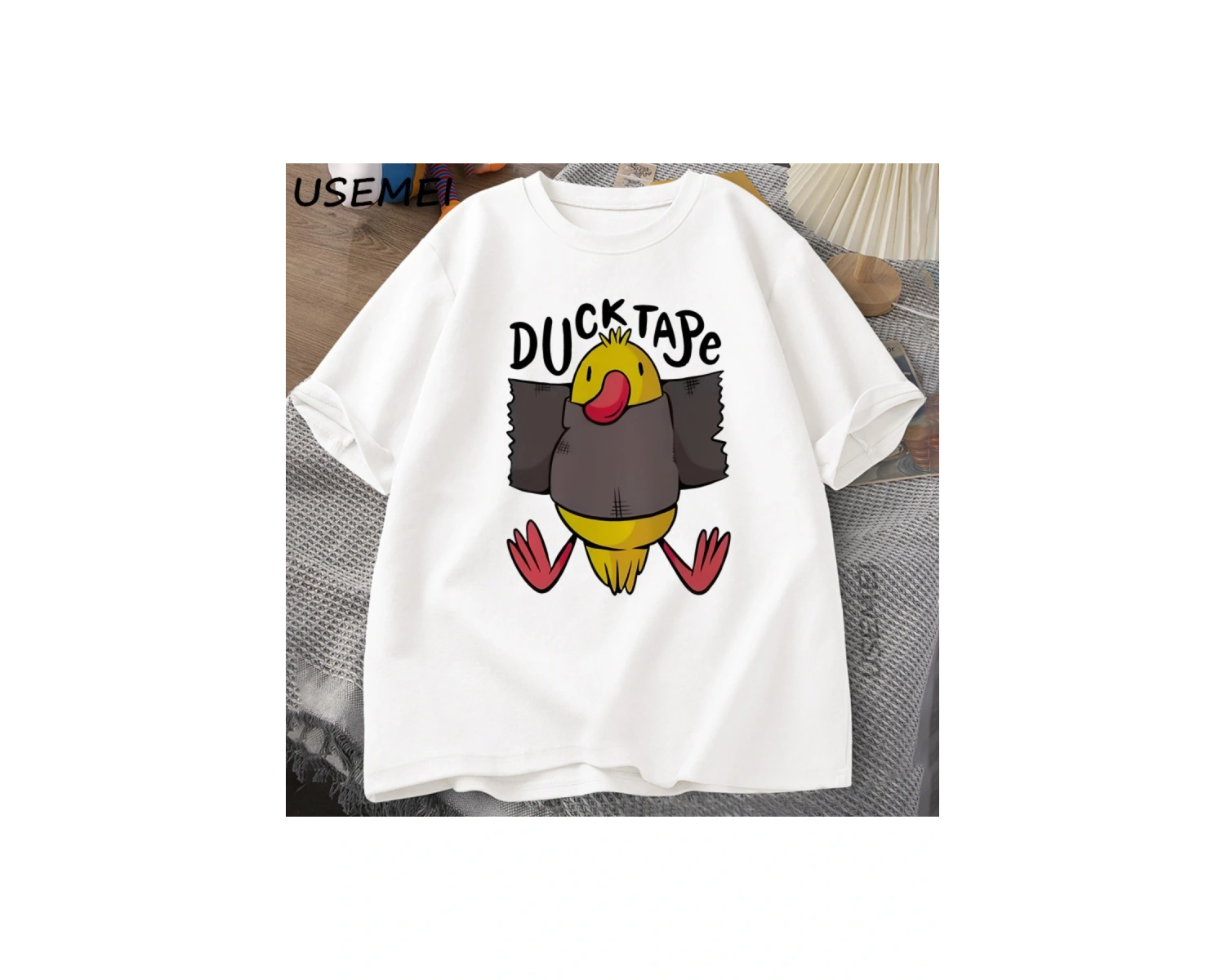 Sad Hamster T Shirt Komik Sevimli Kedi Hamster Meme Trend T-shirt Erkekler Kadınlar için Pamu 2936