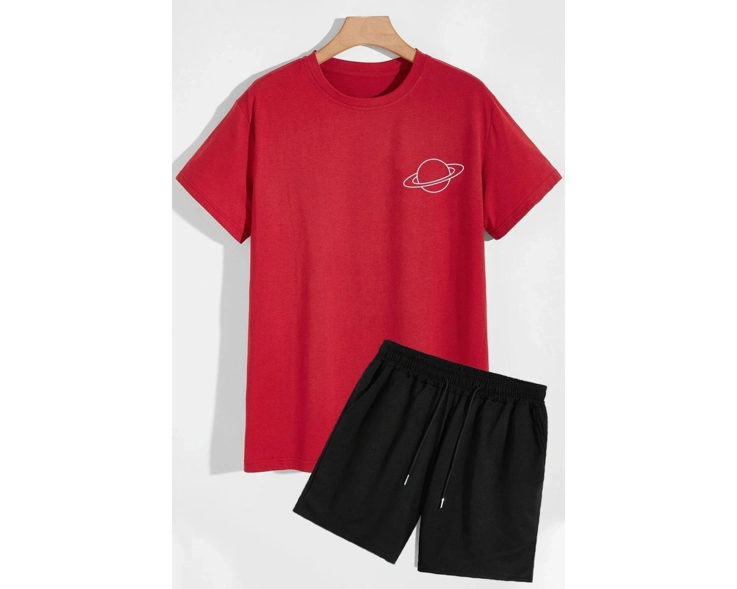 Saturn Şort T-shirt Eşofman Takımı SATURNLOGO