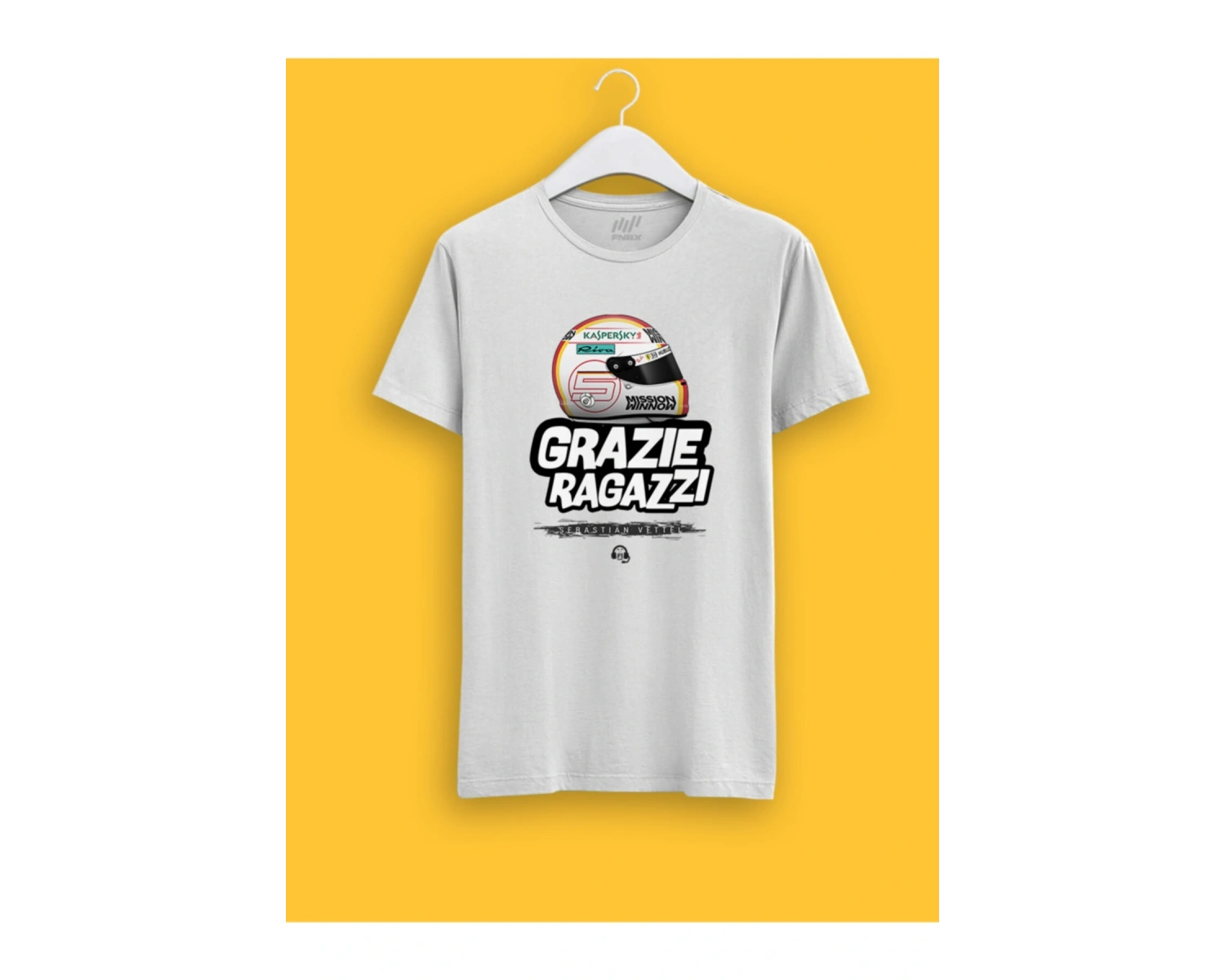 Sebastian Vettel Grazie Ragazzi T-shirt