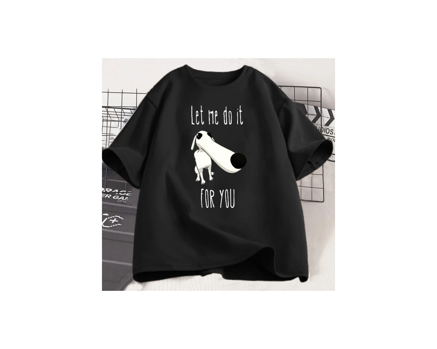 Senin için yapalım uzun burun köpek Meme T-Shirt pamuk Harajuku köpek sevgilisi Borzoi köpek 2906