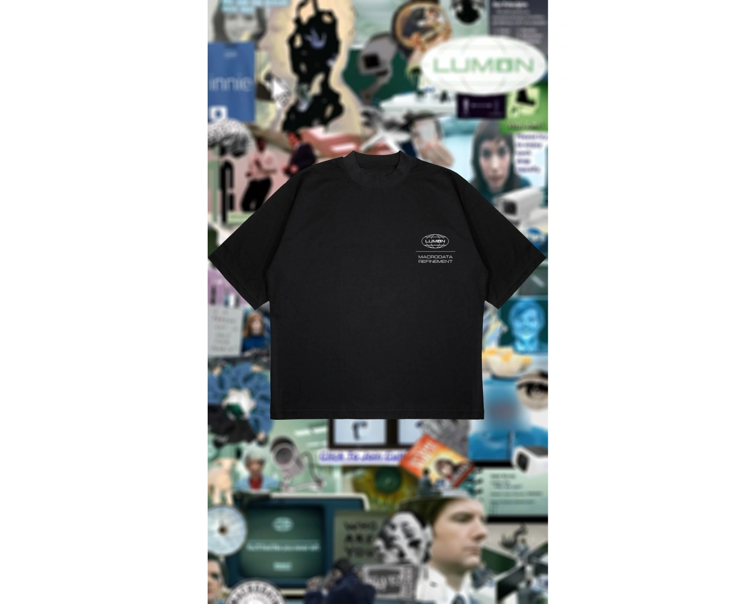 Severence Baskılı Oversize Unisex Pamuklu Nefes Alan Kalın Kumaşlı