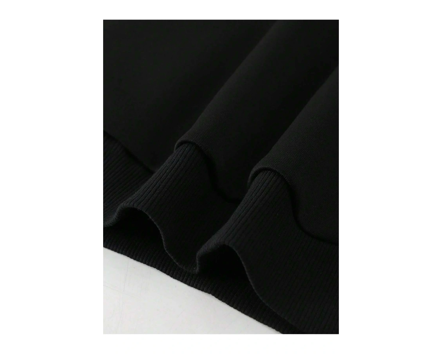 Shark Print Sweatshirt Siyah