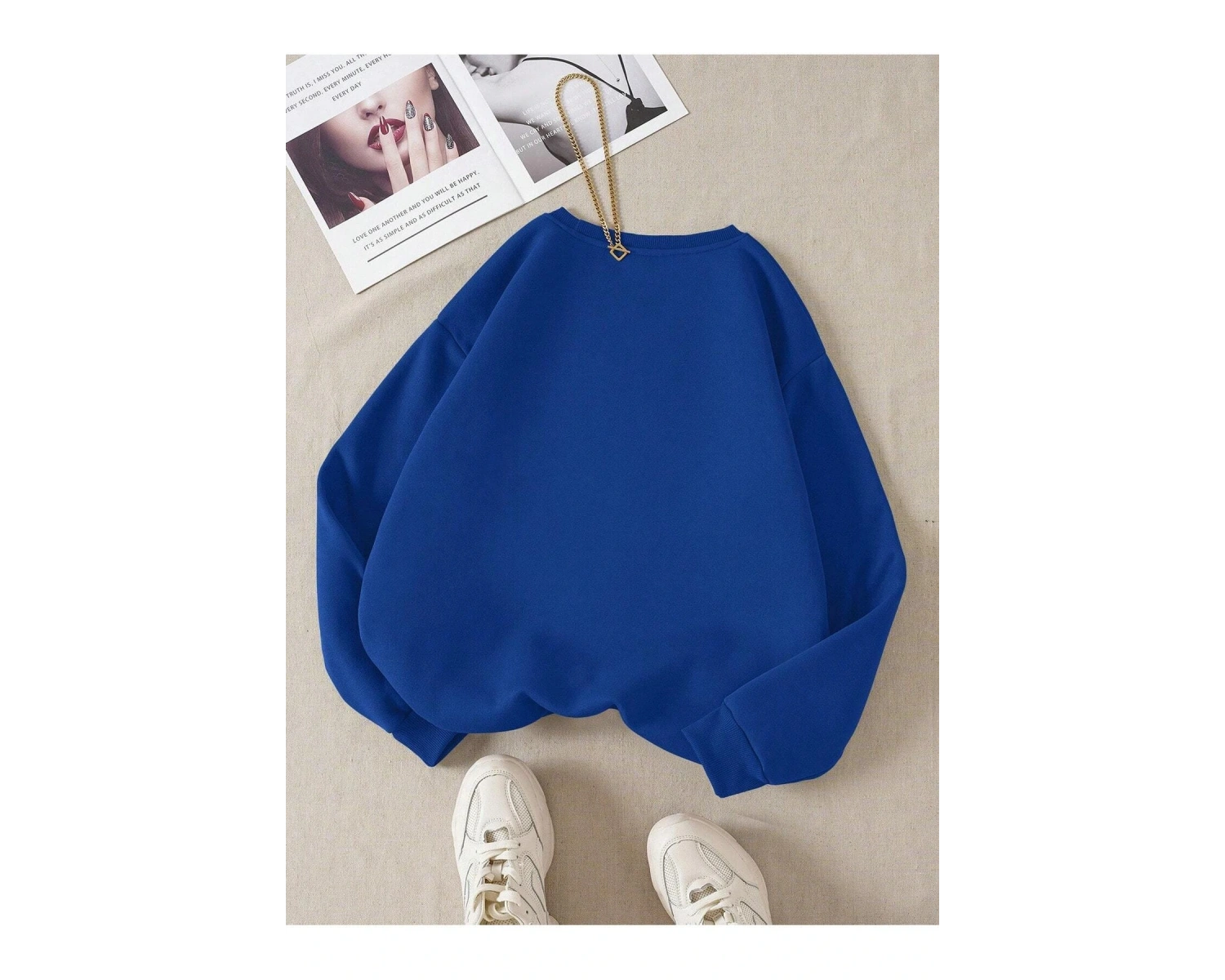 Sigara Çiçek Köstebek Sokak Trend Tasarım Harajuku/Gotik MAVİRENK