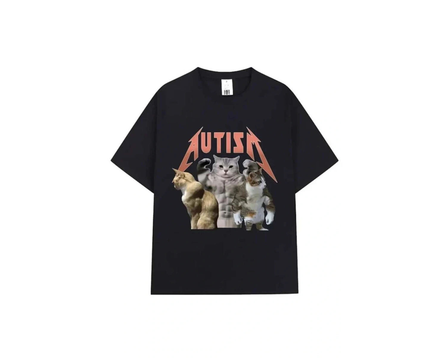 Siyah Autism Cats Unisex