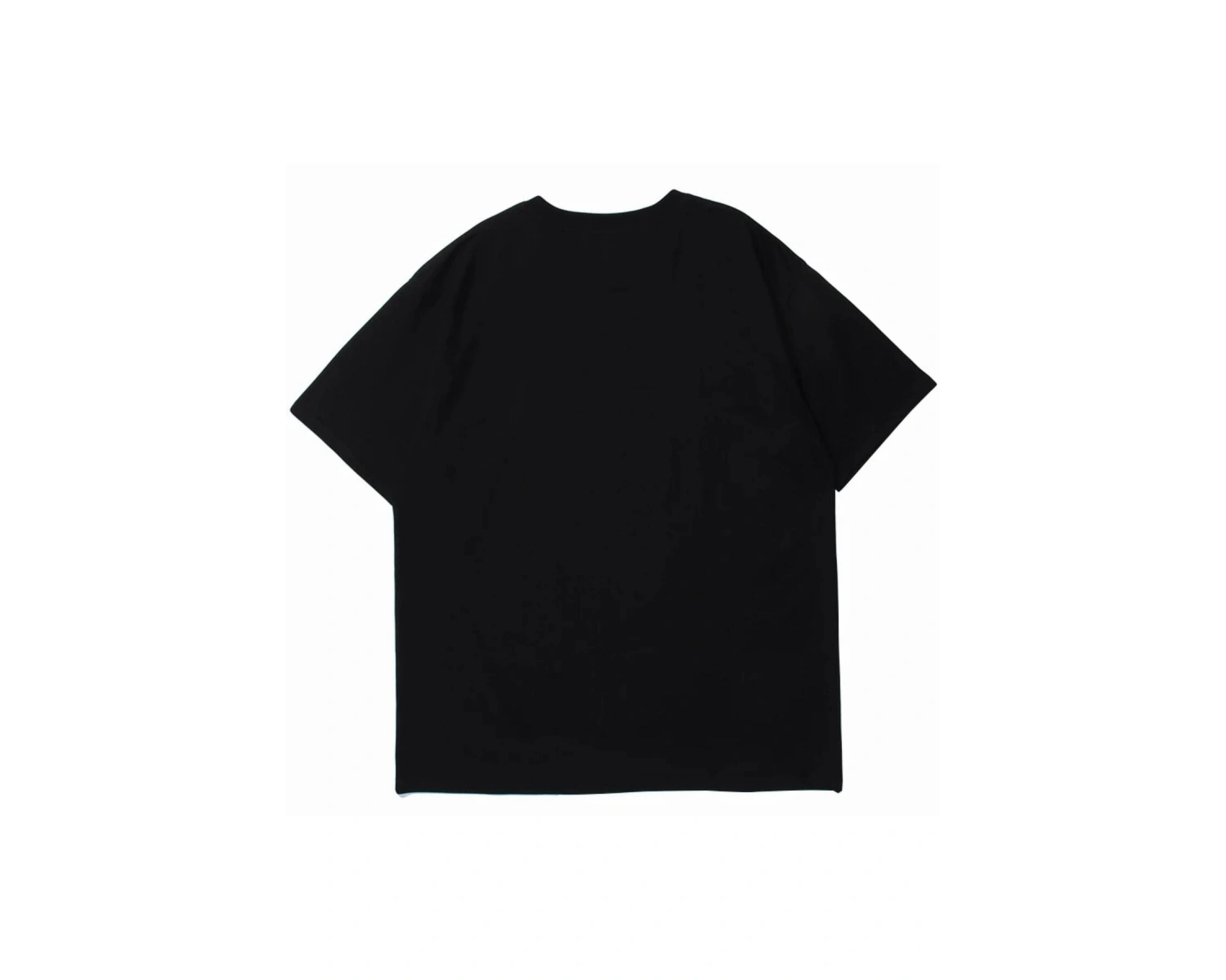 Siyah Feel Good Ayı Baskılı Oversize Bisiklet Yaka Erkek Tişört