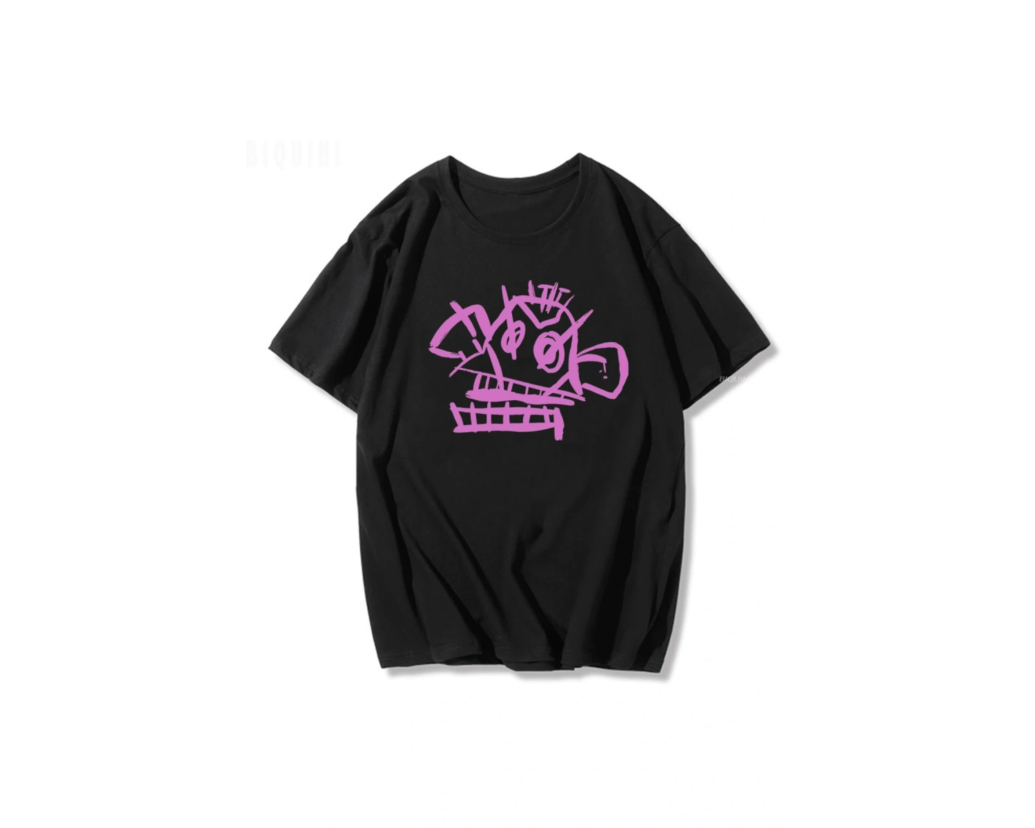 Siyah Jinx Arcane Maymun Anime Cosplay Tees Unisex Grunge Estetik %