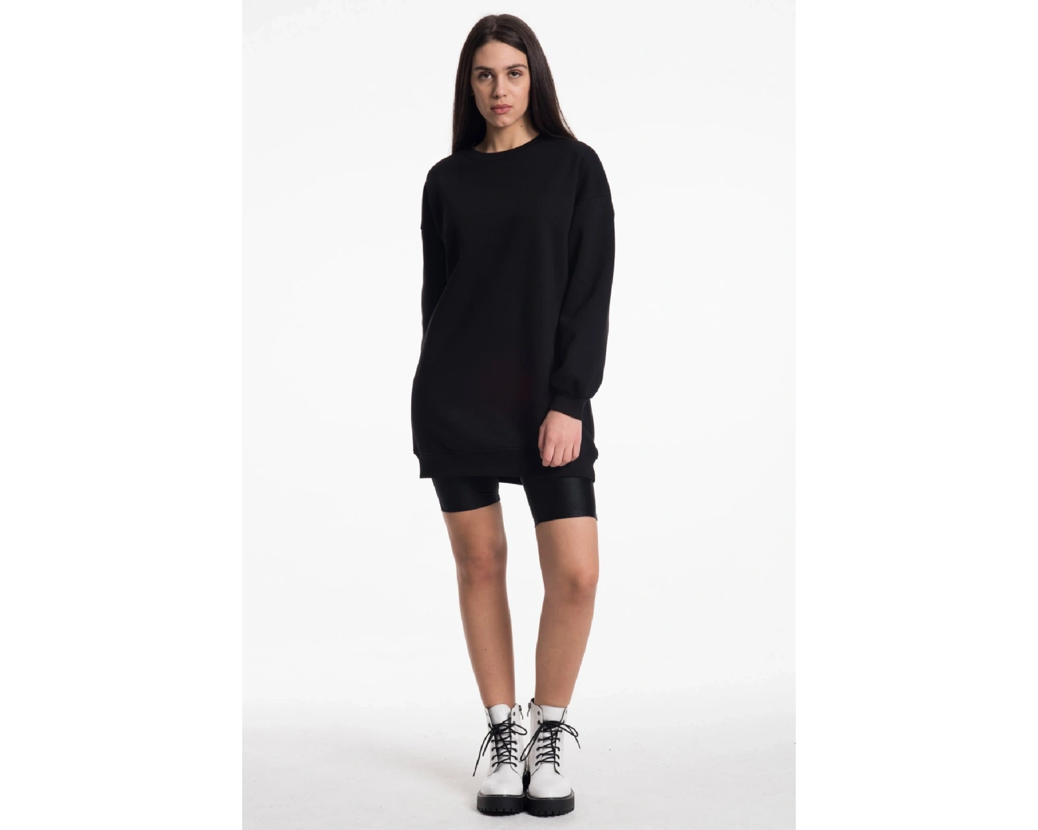 Siyah Kadın Sweatshirt