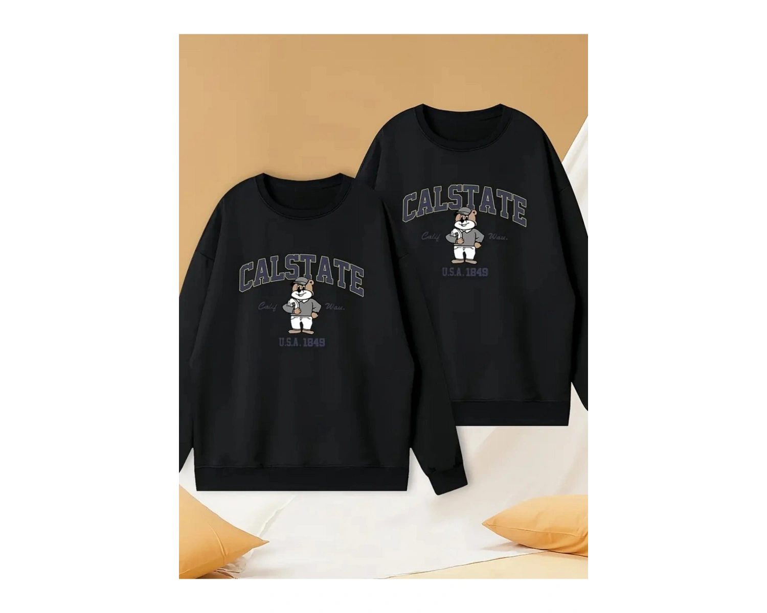 Siyah Kapşonlu Sweatshirt Çift Sevgili Kombinleri Couple Clothing