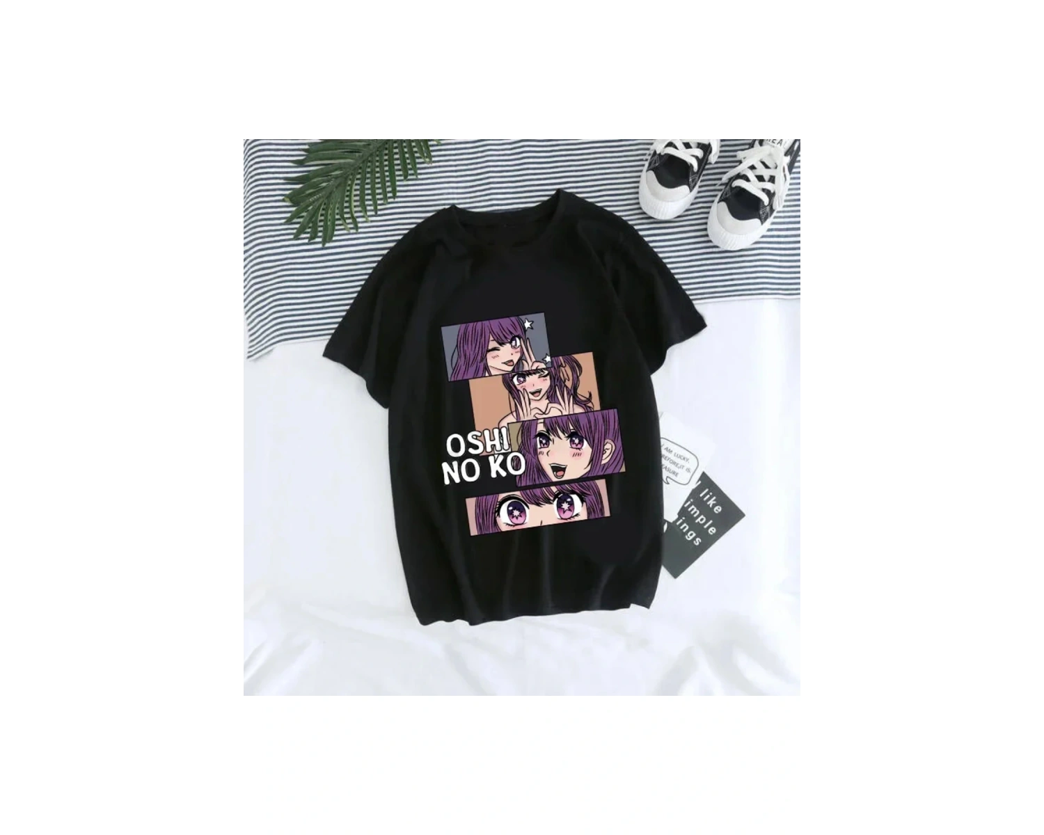 Siyah Manga Anime Oshi No Ko Harajuku Ullzang Female Ai Ruby Akane Aquamarine