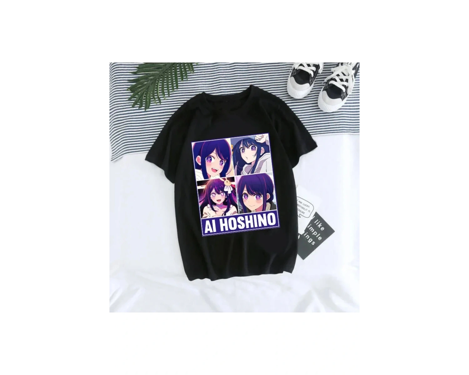 Siyah Manga Anime Oshi No Ko Harajuku Ullzang Female Ai Ruby Akane Aquamarine