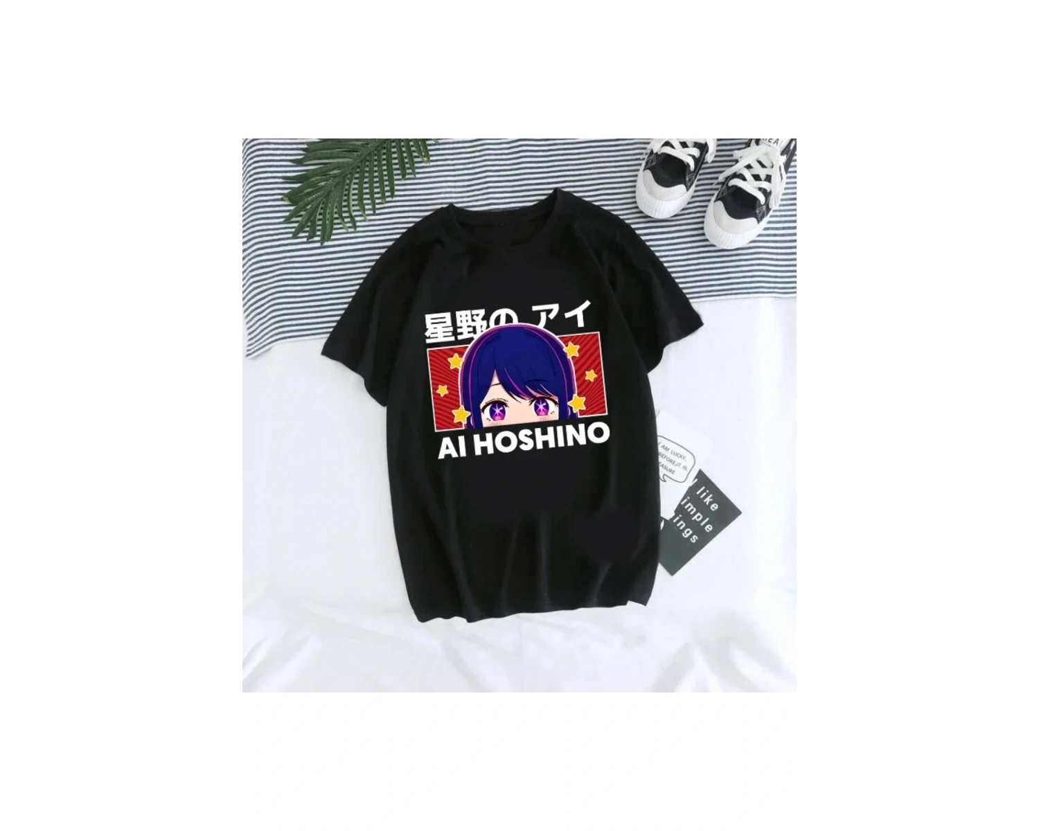 Siyah Manga Anime Oshi No Ko Harajuku Ullzang Female Ai Ruby Akane Aquamarine