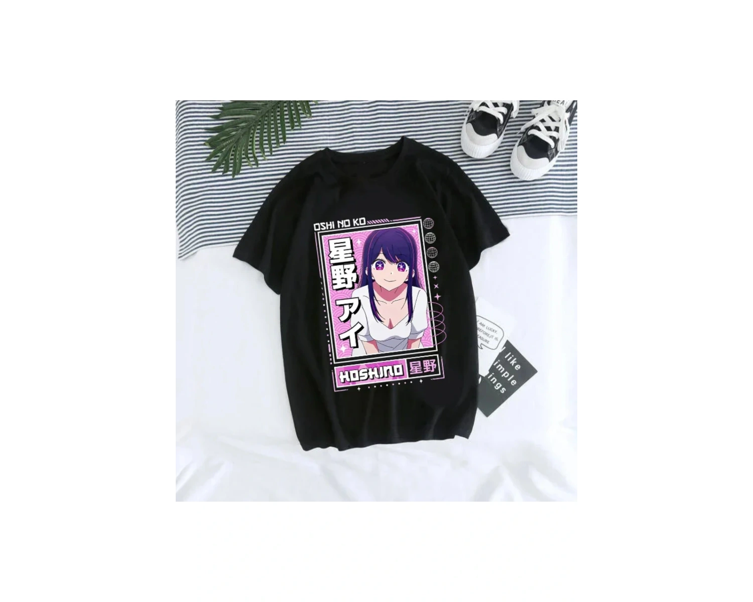 Siyah Manga Anime Oshi No Ko Harajuku Ullzang Female Ai Ruby Akane Aquamarine