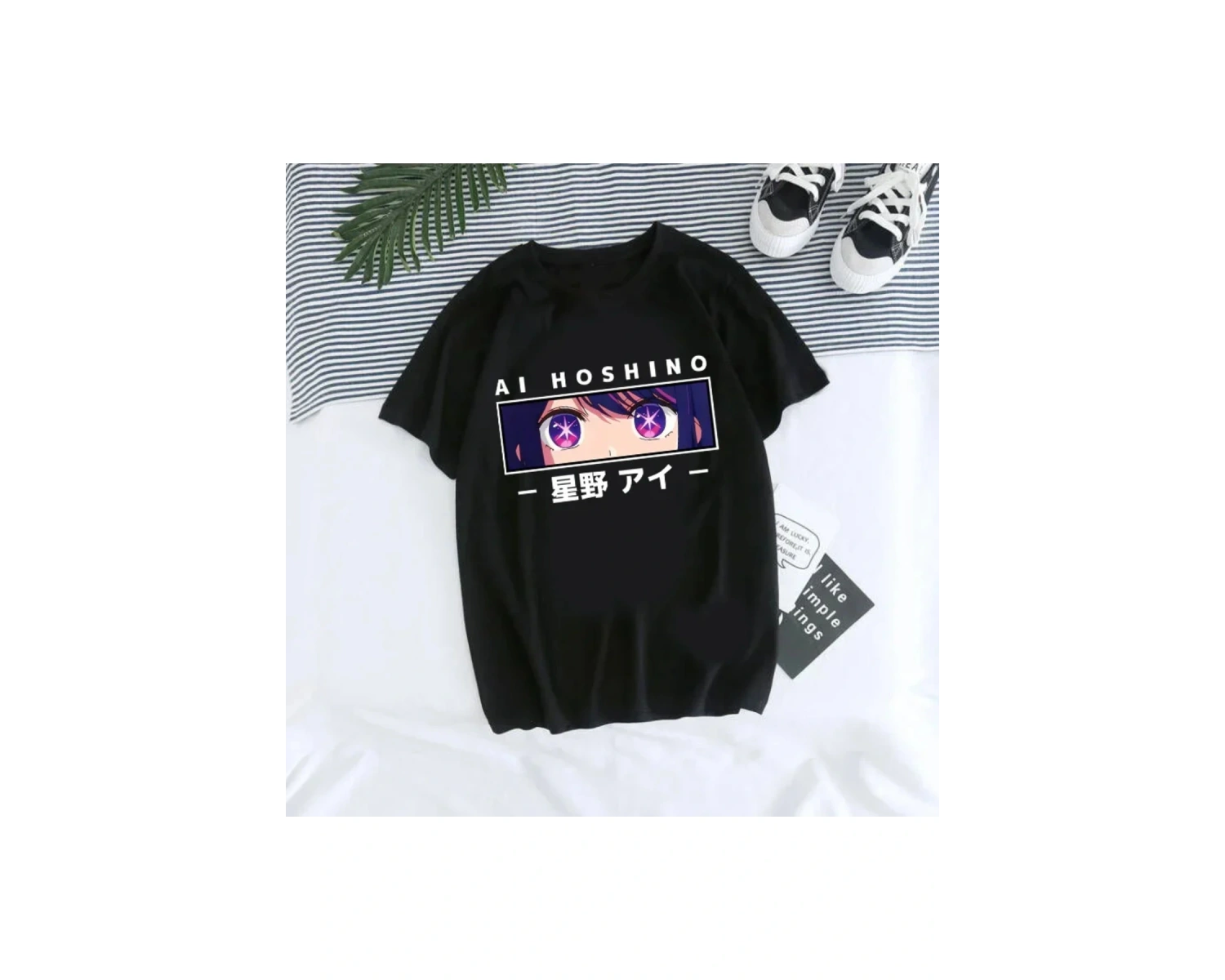 Siyah Manga Anime Oshi No Ko Harajuku Ullzang Female Ai Ruby Akane Aquamarine