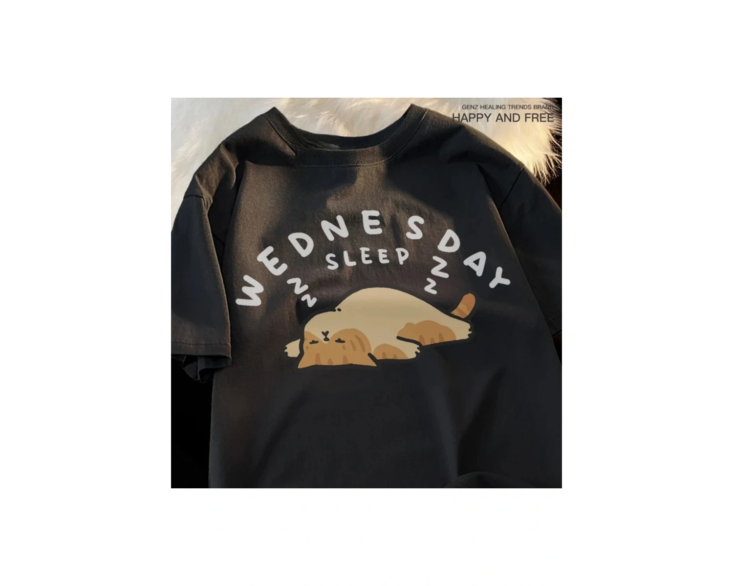 Siyah Pazartesi Uyku Eğlenceli Unisex Kedi Tarzı Yaz lar için Japonya Çift E