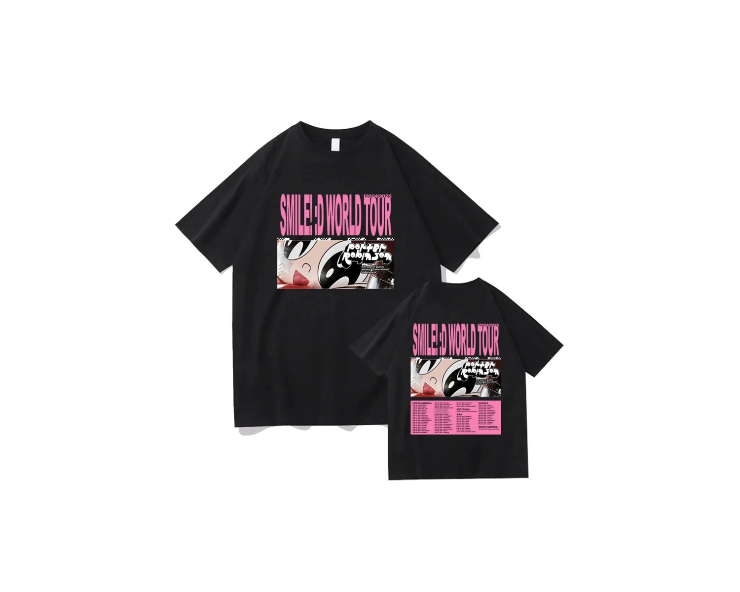 Siyah Porter Robinson Gülümseme Dünya Turu