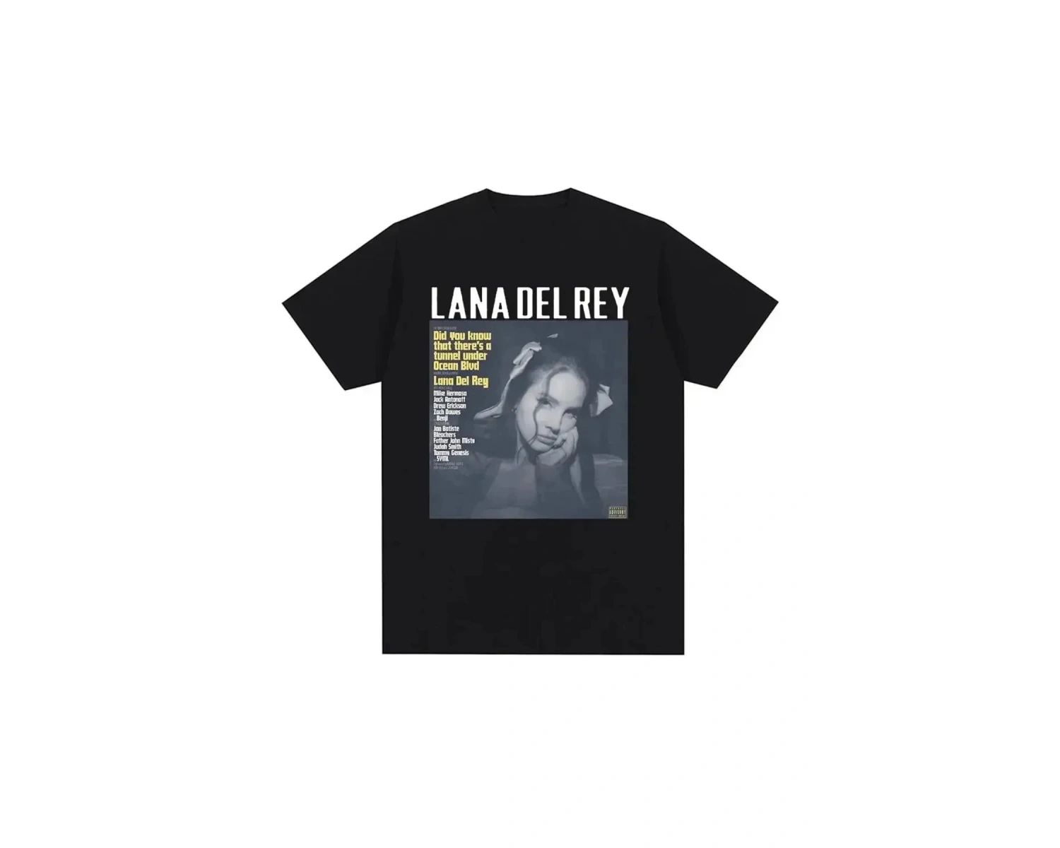 Siyah Şarkıcı Lana Del Rey Baskı Hip Hop leri Streetwear Harajuku kı